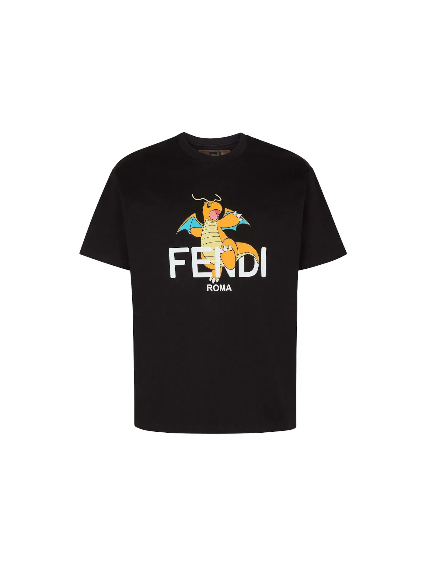 Мужская футболка с принтом Fendi x FRGMT x Pokemon T-shirt Fendi