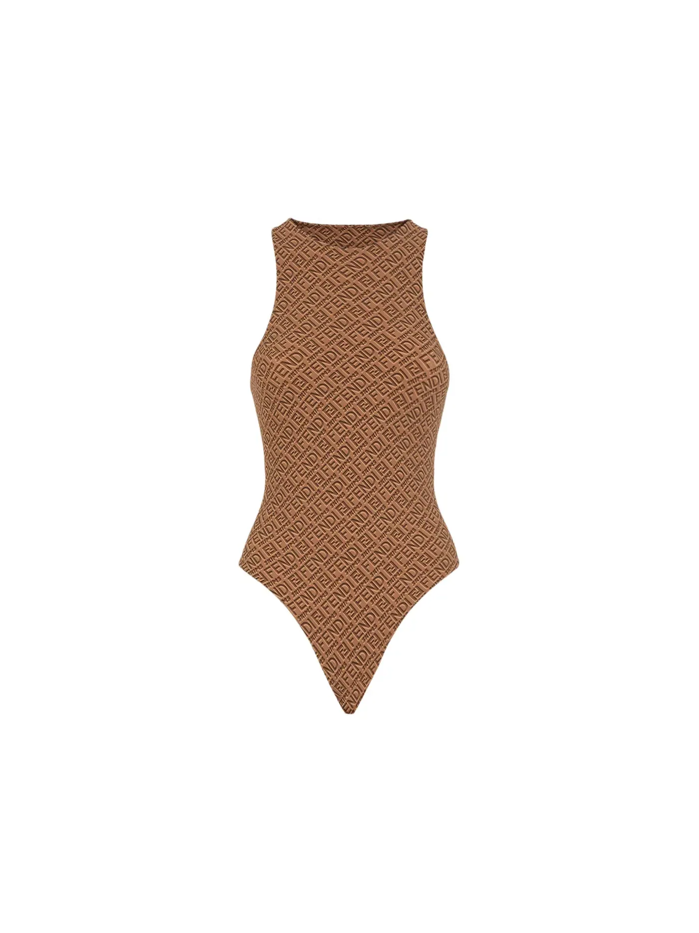 Женское боди с высоким воротом Fendi x SKIMS Bodysuit California, California — изображение 1 из 3