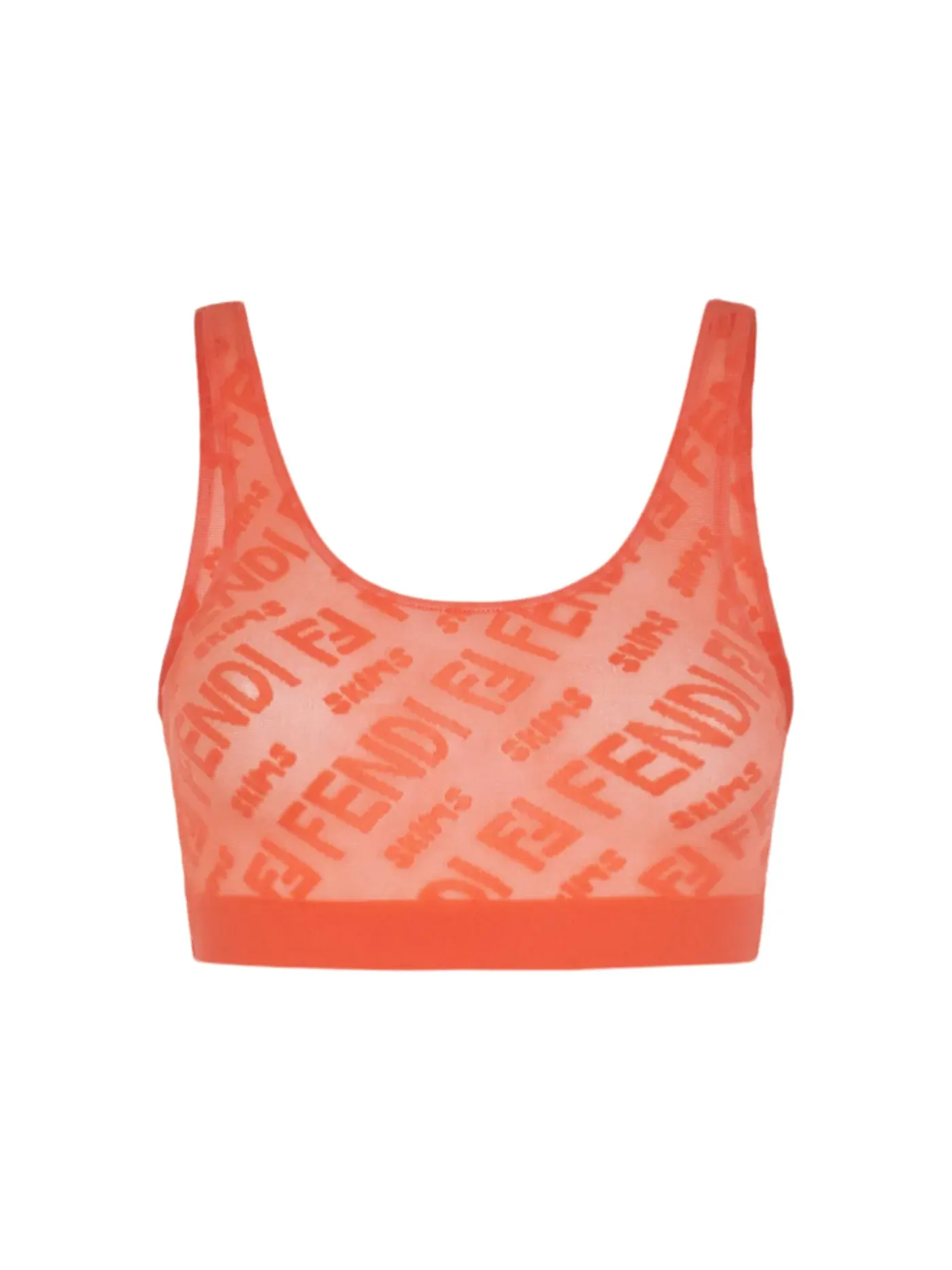 Женский бюстгальтер-бралетт Fendi x SKIMS Hosiery Bralette Georgia, Georgia — изображение 1 из 1