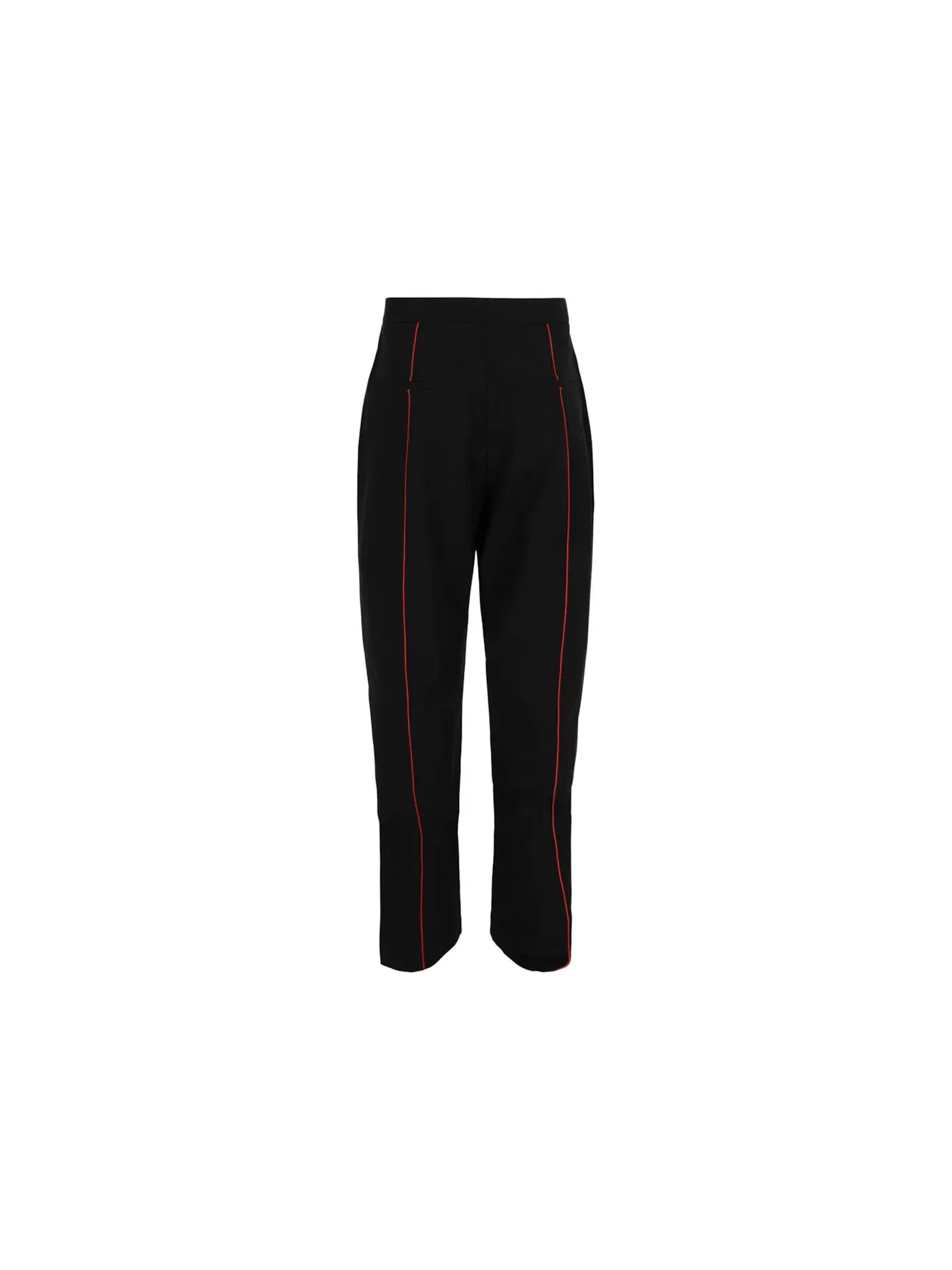 Мужские спортивные штаны с контрастной отделкой Track Pants Ferragamo — изображение 2 из 3, черный