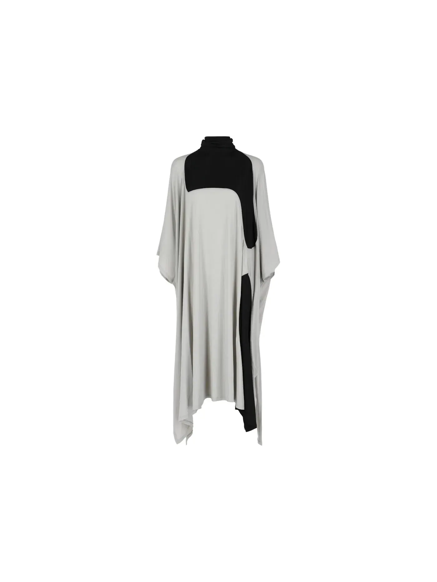 Женское платье с принтом Kaftan With Sash Inlay Ferragamo — изображение 1 из 3, светлый серый