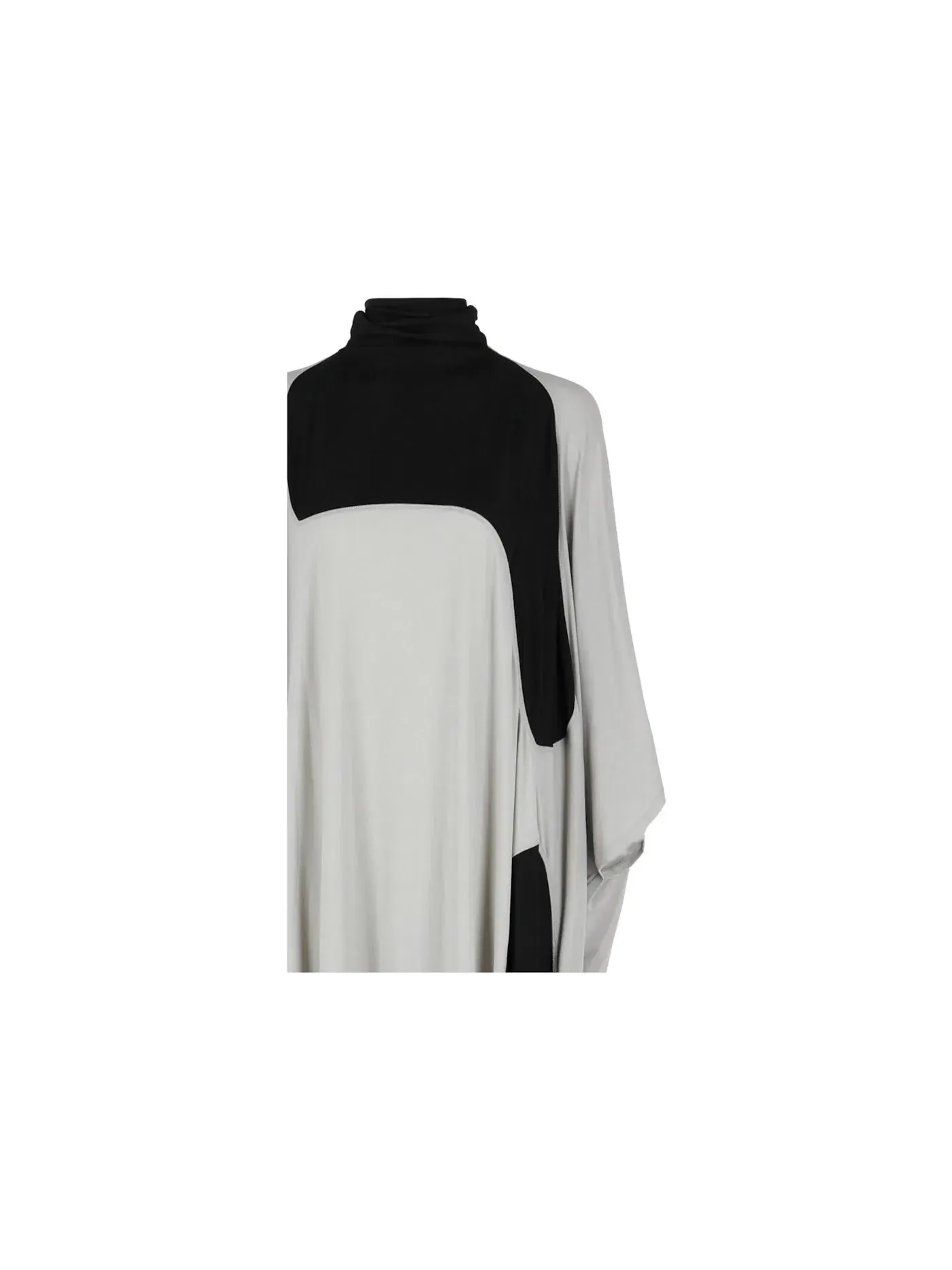 Женское платье с принтом Kaftan With Sash Inlay Ferragamo — изображение 3 из 3, светлый серый