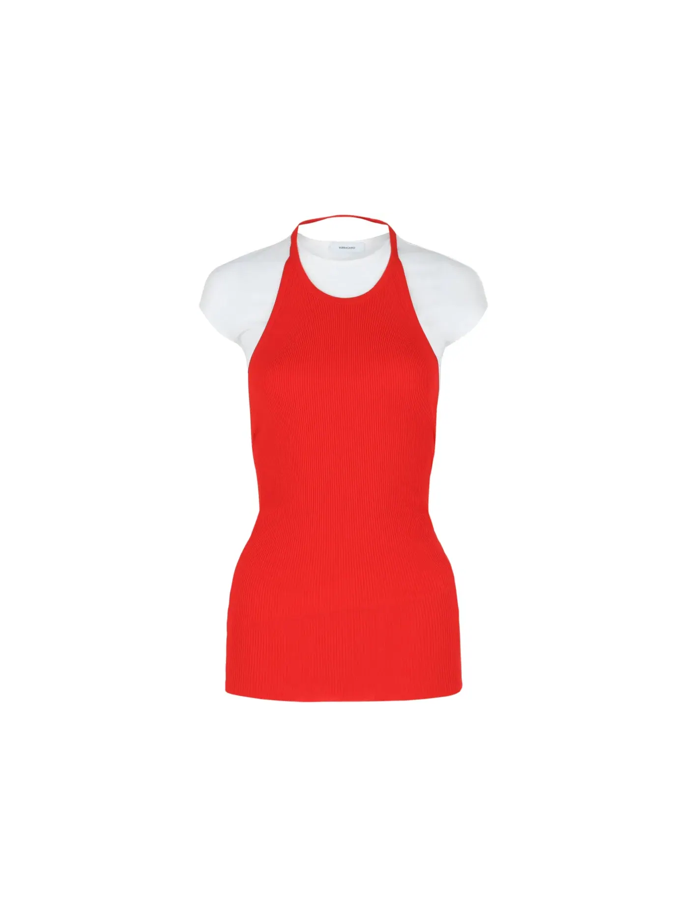 Женская рубашка с длинным рукавом Ferragamo Top — изображение 1 из 3, красный