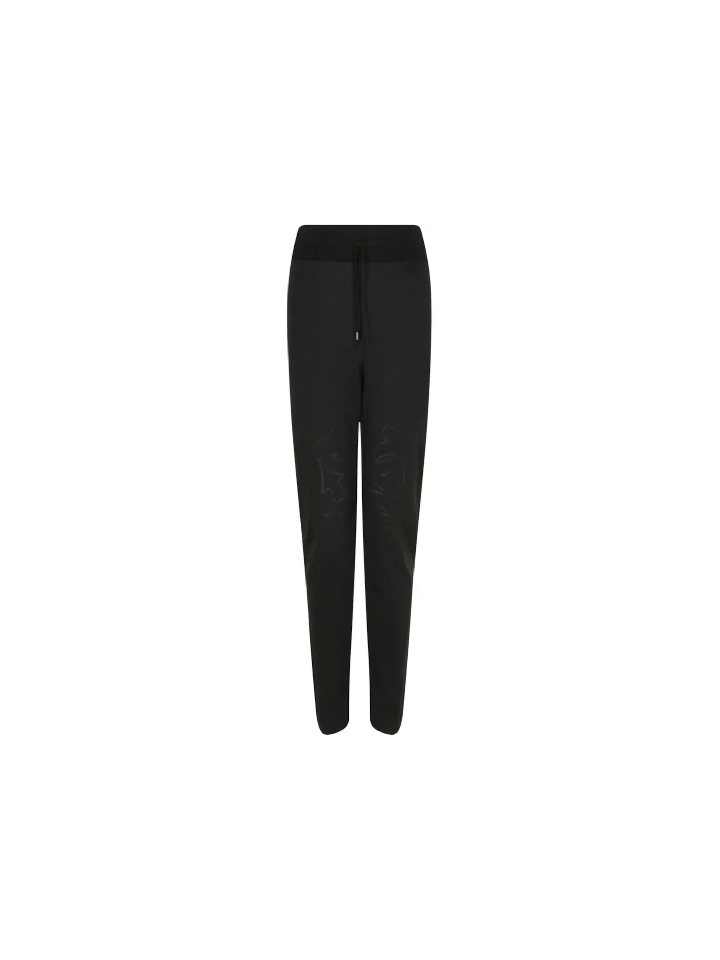 Женские спортивные штаны легкие трикотажные Sweatpants Ferragamo — изображение 1 из 3, черный