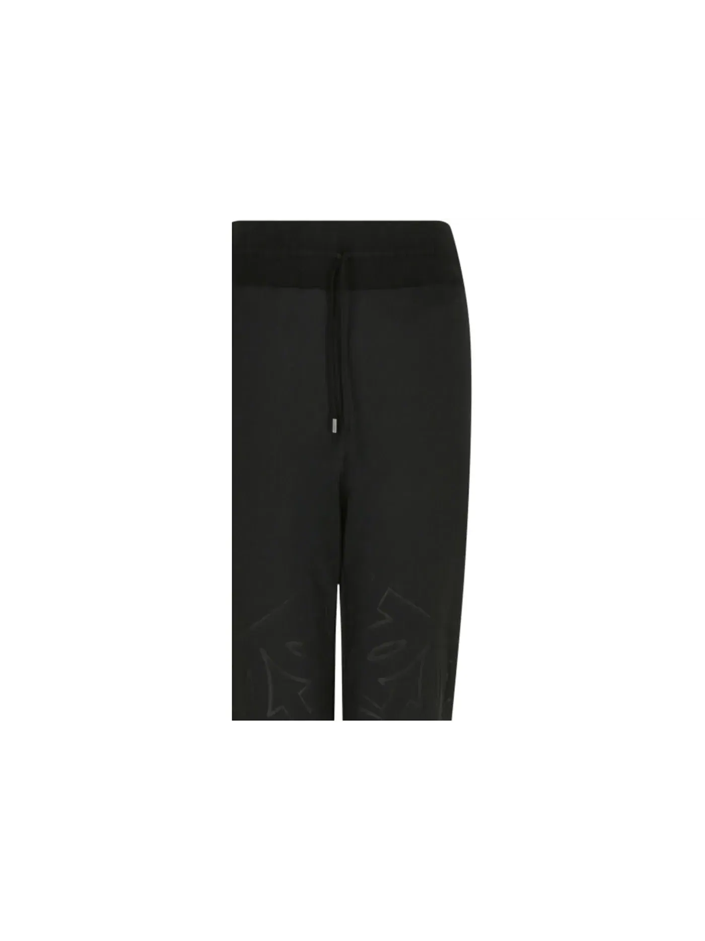 Женские спортивные штаны легкие трикотажные Sweatpants Ferragamo — изображение 3 из 3, черный