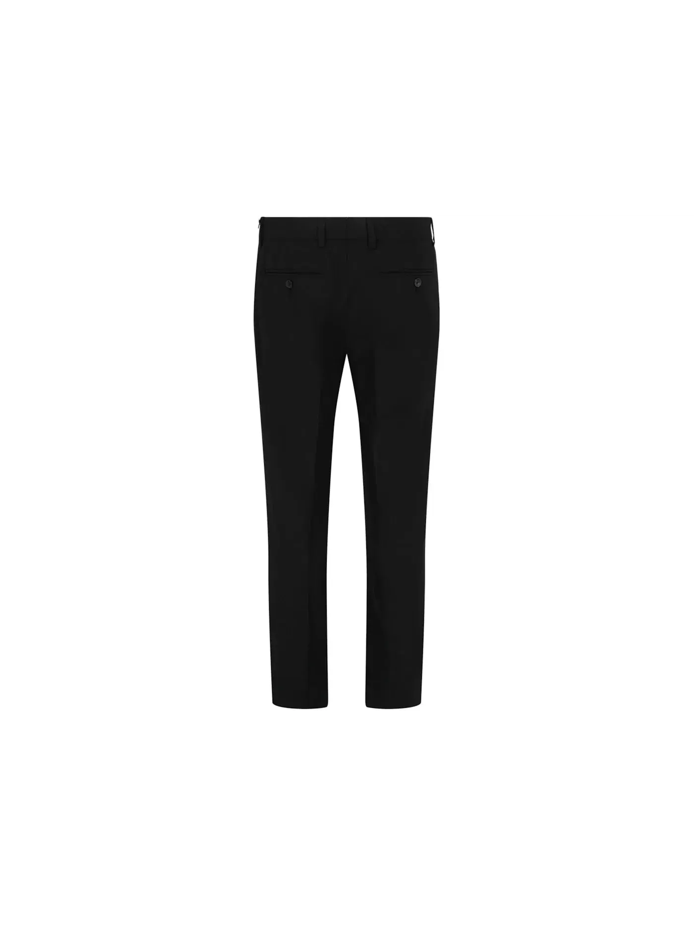 Мужские брюки с металлизированными полосками Trousers Ferragamo — изображение 2 из 3, черный
