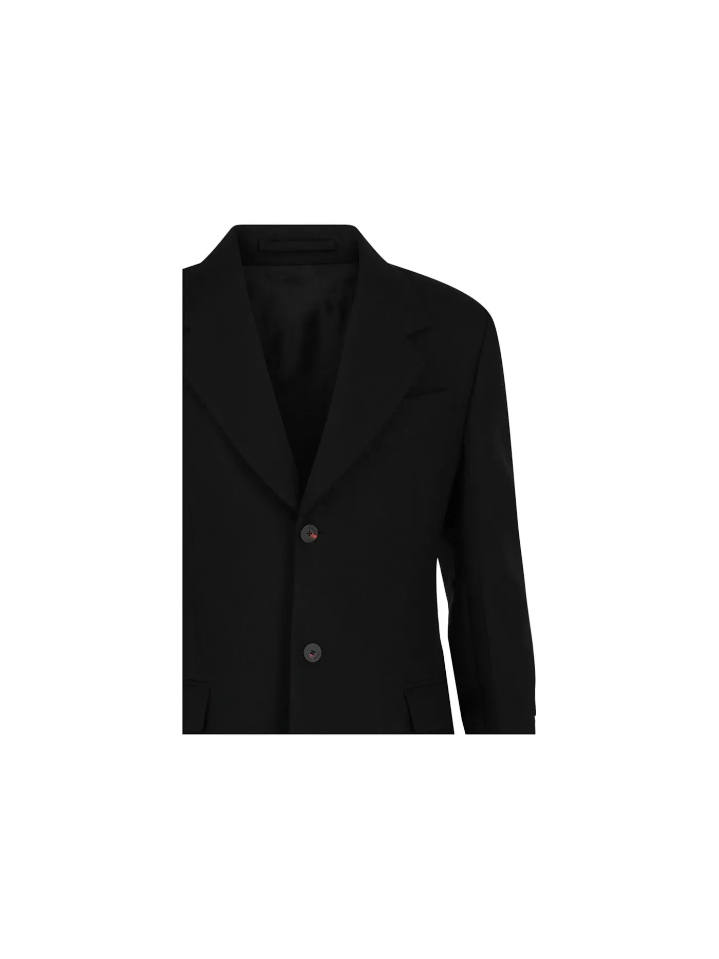 Мужской пиджак с лацканами Ferragamo Blazer — изображение 3 из 3, черный