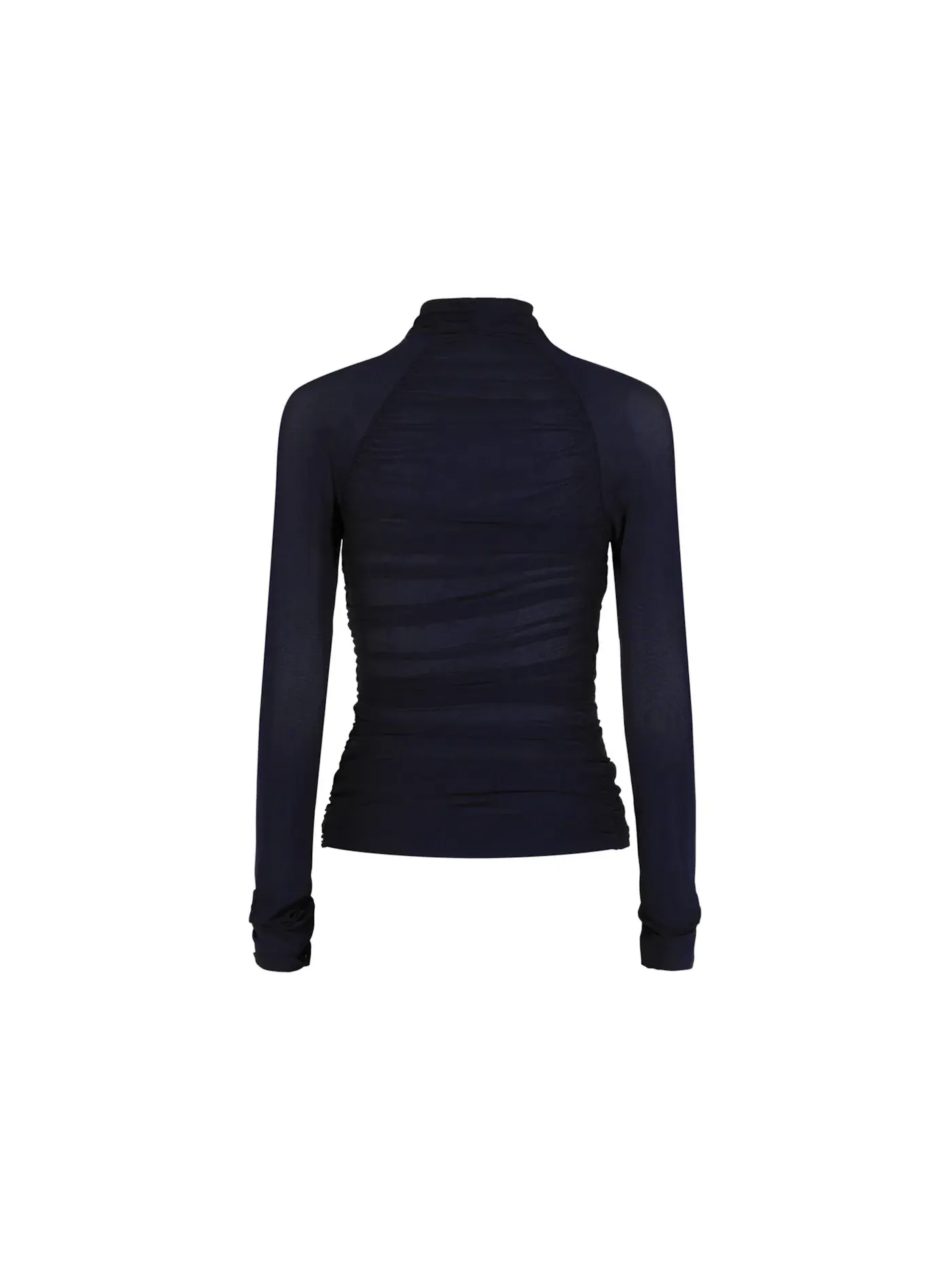 Женский топ с длинным рукавом Ferragamo Top — изображение 2 из 3, синий