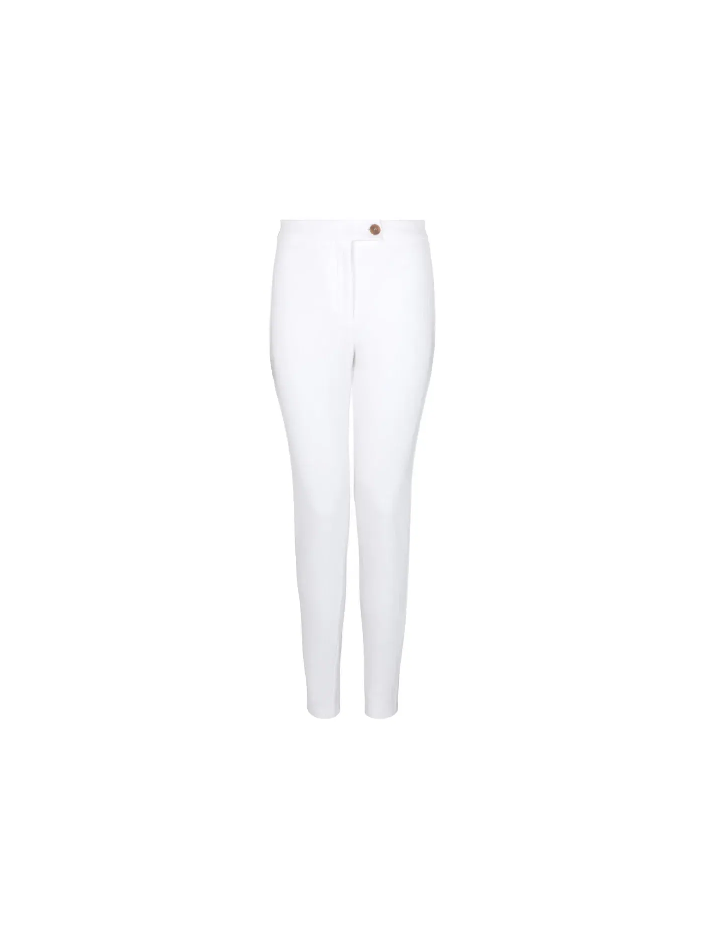 Женские брюки прямого кроя Trousers Ferragamo — изображение 1 из 3, белый