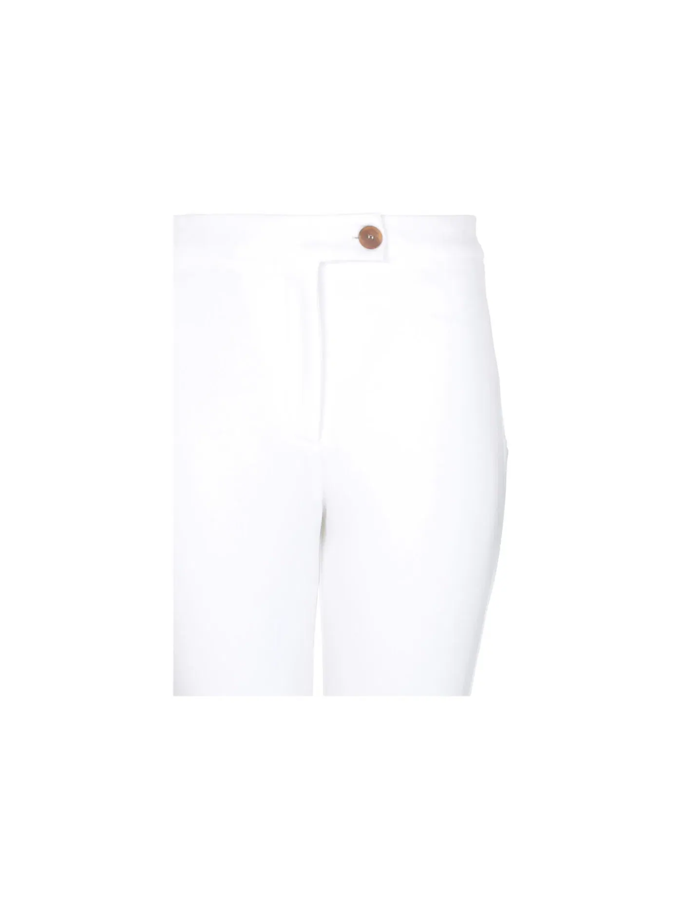 Женские брюки прямого кроя Trousers Ferragamo — изображение 3 из 3, белый