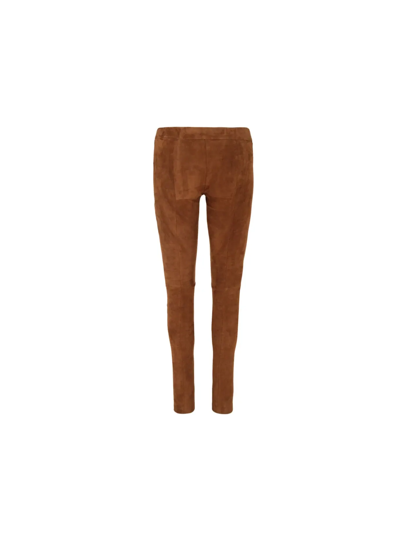 Женские замшевые леггинсы Leggings Ferragamo — изображение 2 из 3, коричневый