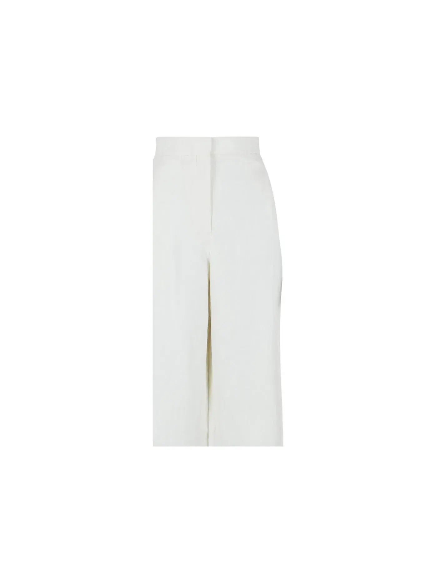 Женские широкие брюки из льна Pants Ferragamo — изображение 3 из 3, белый