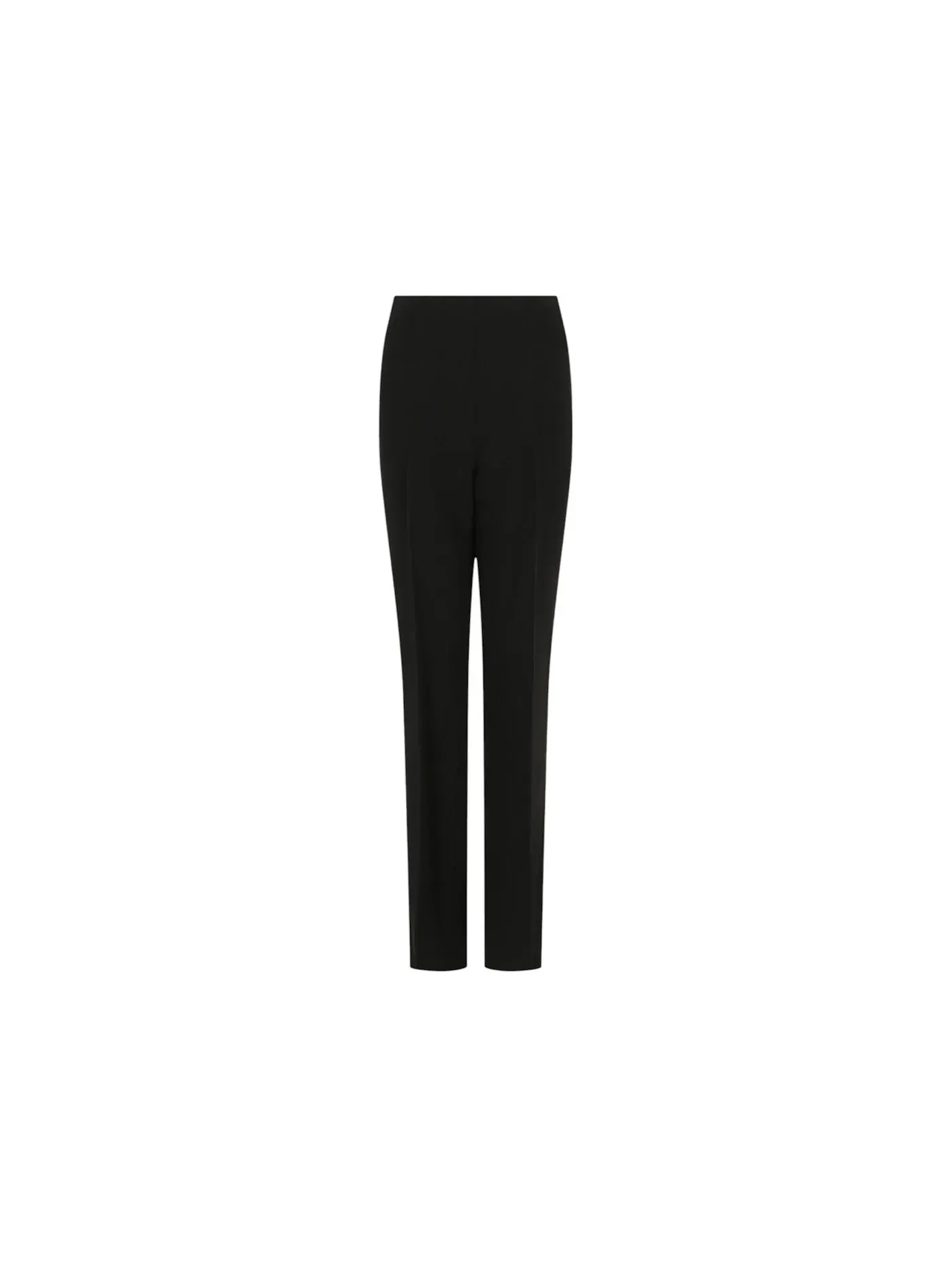 Женские брюки с высокой посадкой Trousers Ferragamo — изображение 1 из 1, черный