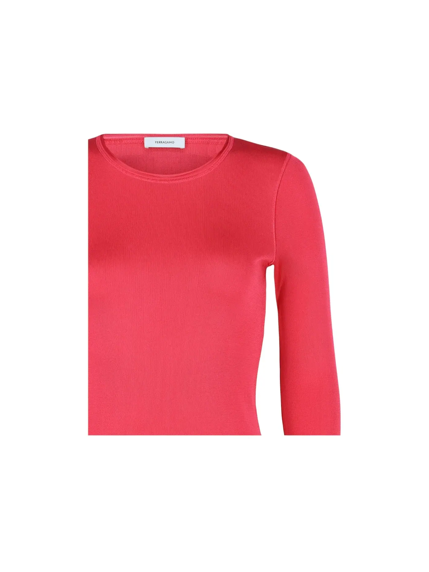 Женская рубашка с длинным рукавом Ferragamo, Fuschsia — изображение 3 из 3