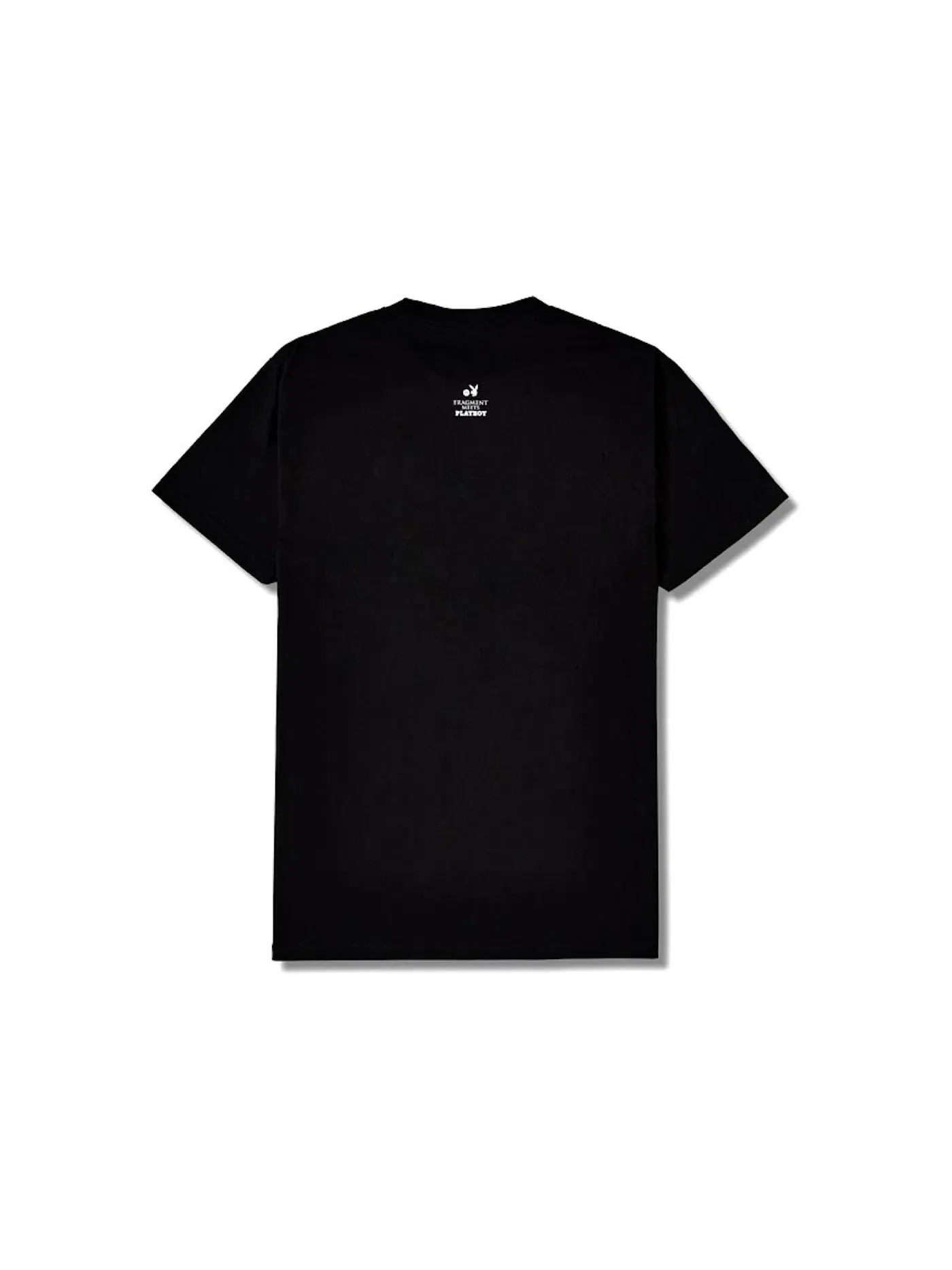 Мужская футболка с принтом Fragment Meets Playboy Purple Bunny Tee Fragment — изображение 2 из 2, черный