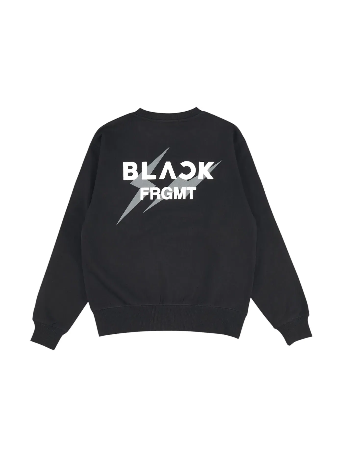 Мужской свитшот с принтом Fragment Sweatshirt — изображение 2 из 2, черный