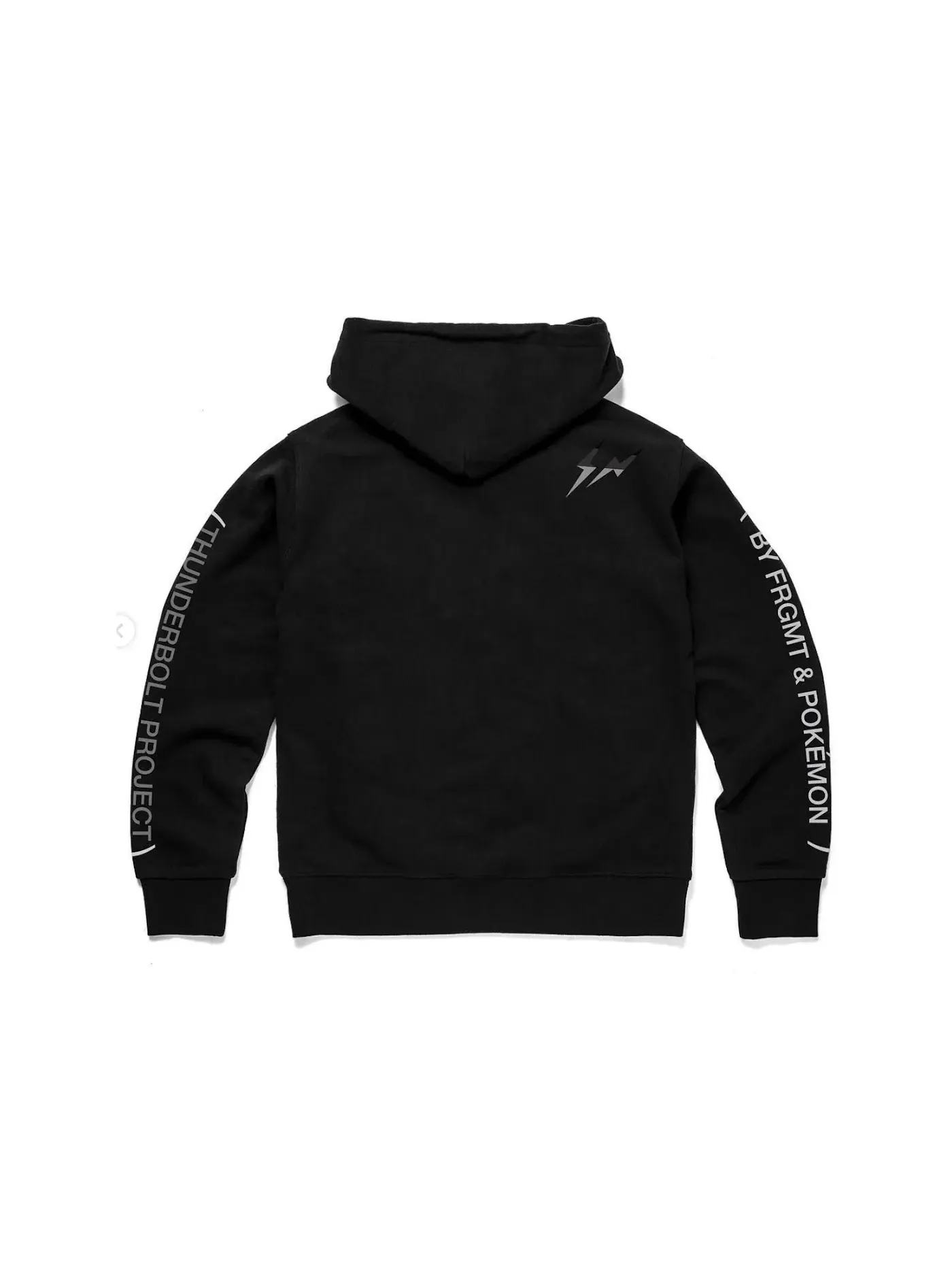 Мужской худи с принтом Fragment x Pokemon Eevee Hoodie Black — изображение 2 из 2