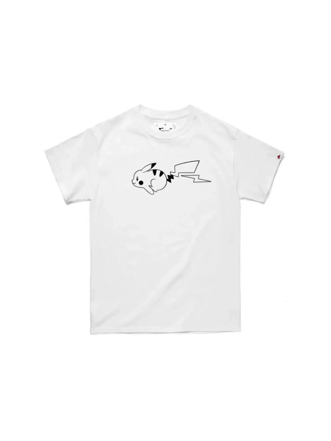 Мужская футболка с принтом Pikachu Running Fragment