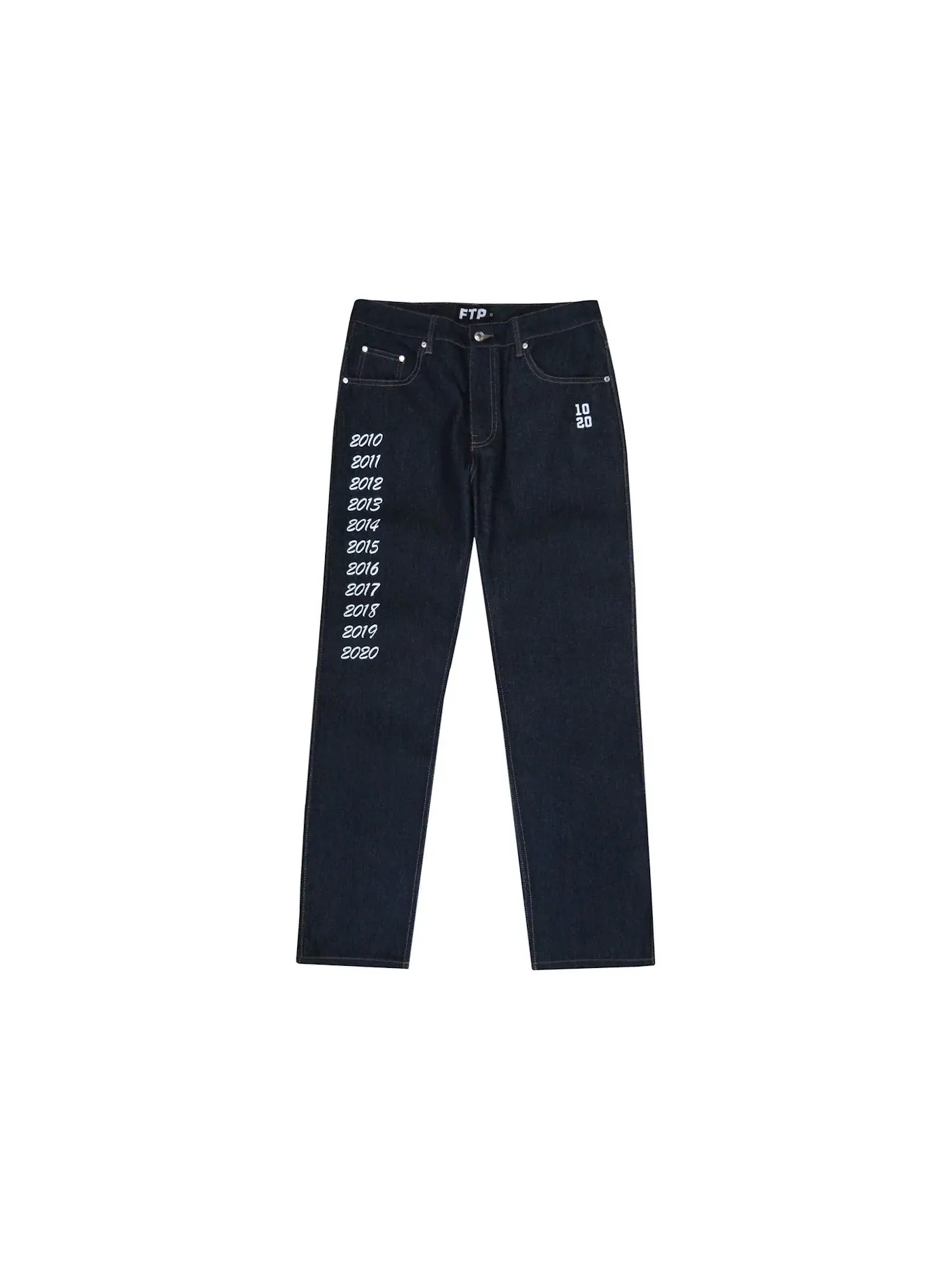 Мужские джинсы с принтом Denim Pant FTP
