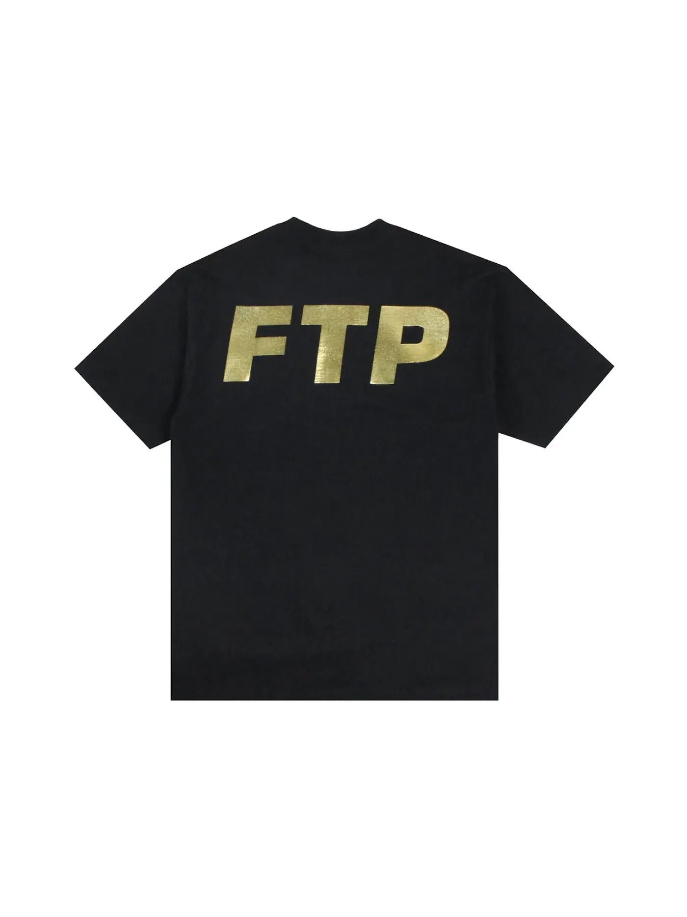Мужская футболка с принтом FTP Tee — изображение 2 из 2, черный