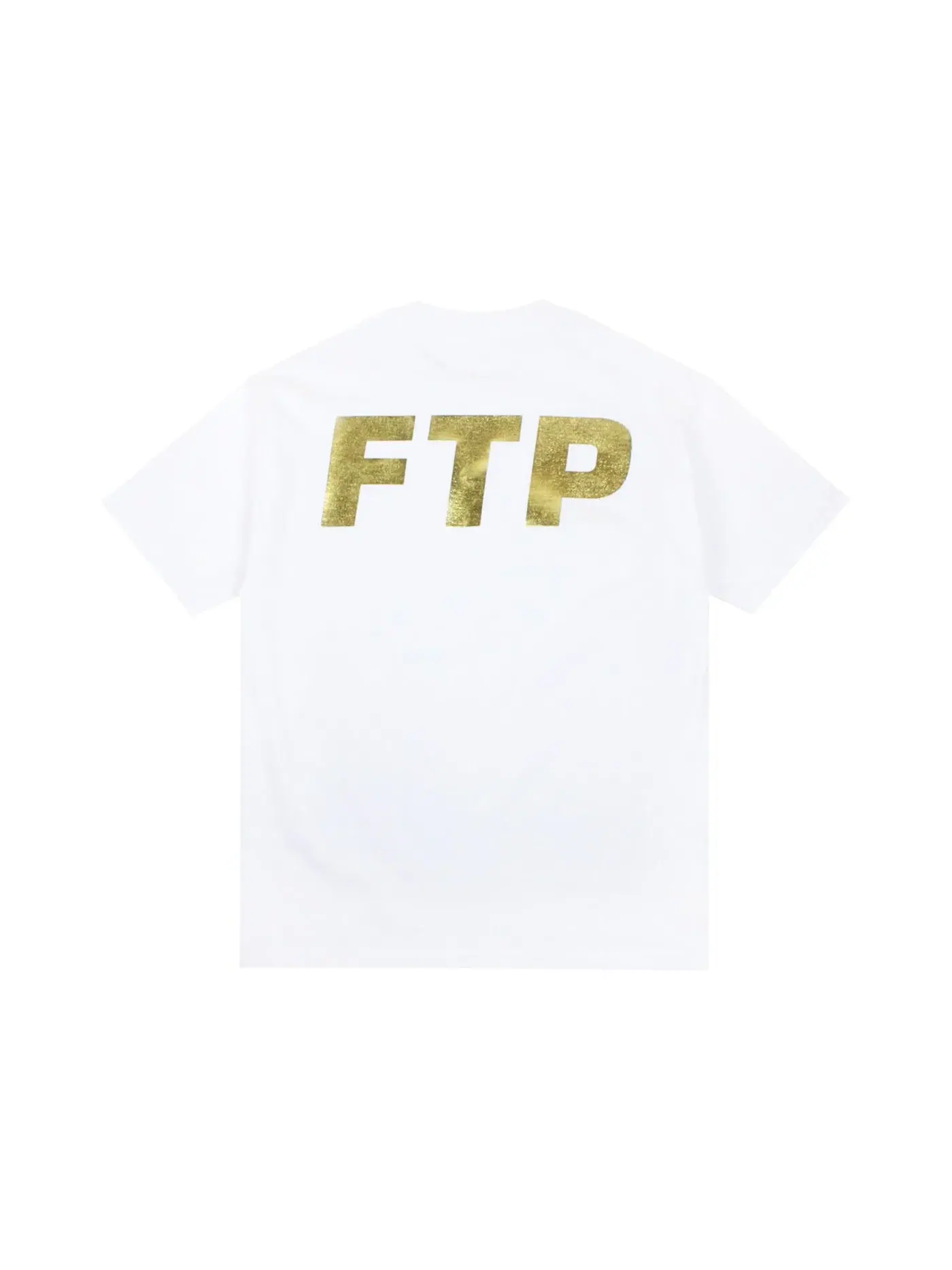 Мужская футболка с принтом FTP Tee FTP — изображение 2 из 2, белый