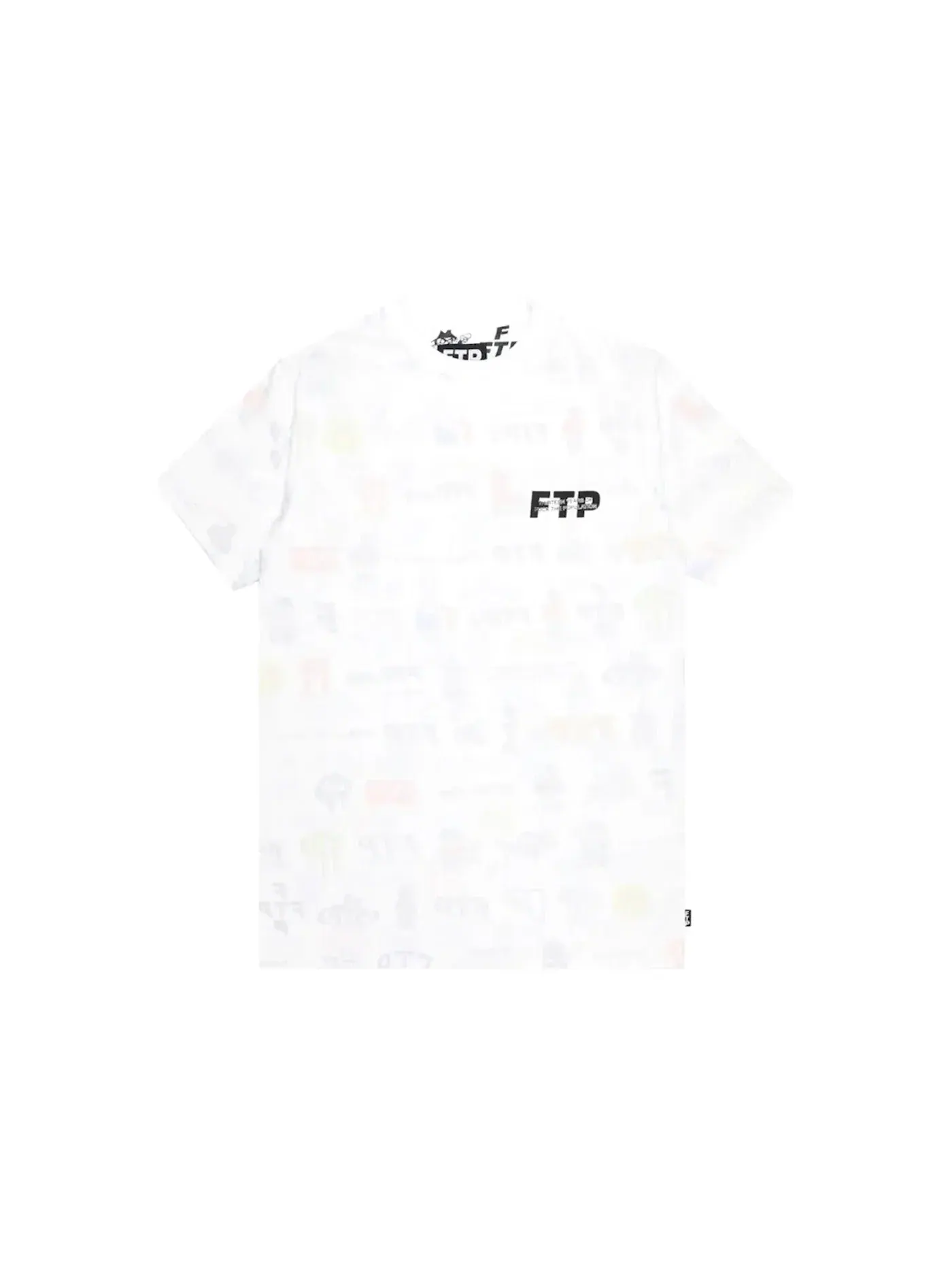 Мужская футболка с принтом FTP 13 Year Anniversary Logo Tee