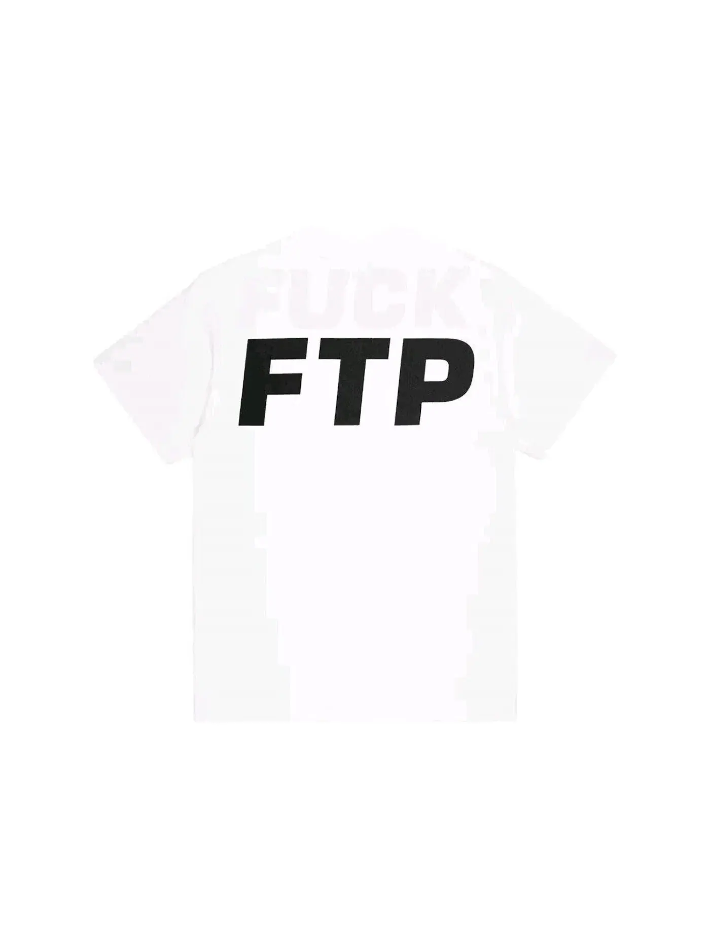 Мужская футболка с принтом FTP 14 Year Anniversary Logo Tee FTP — изображение 2 из 2, белый