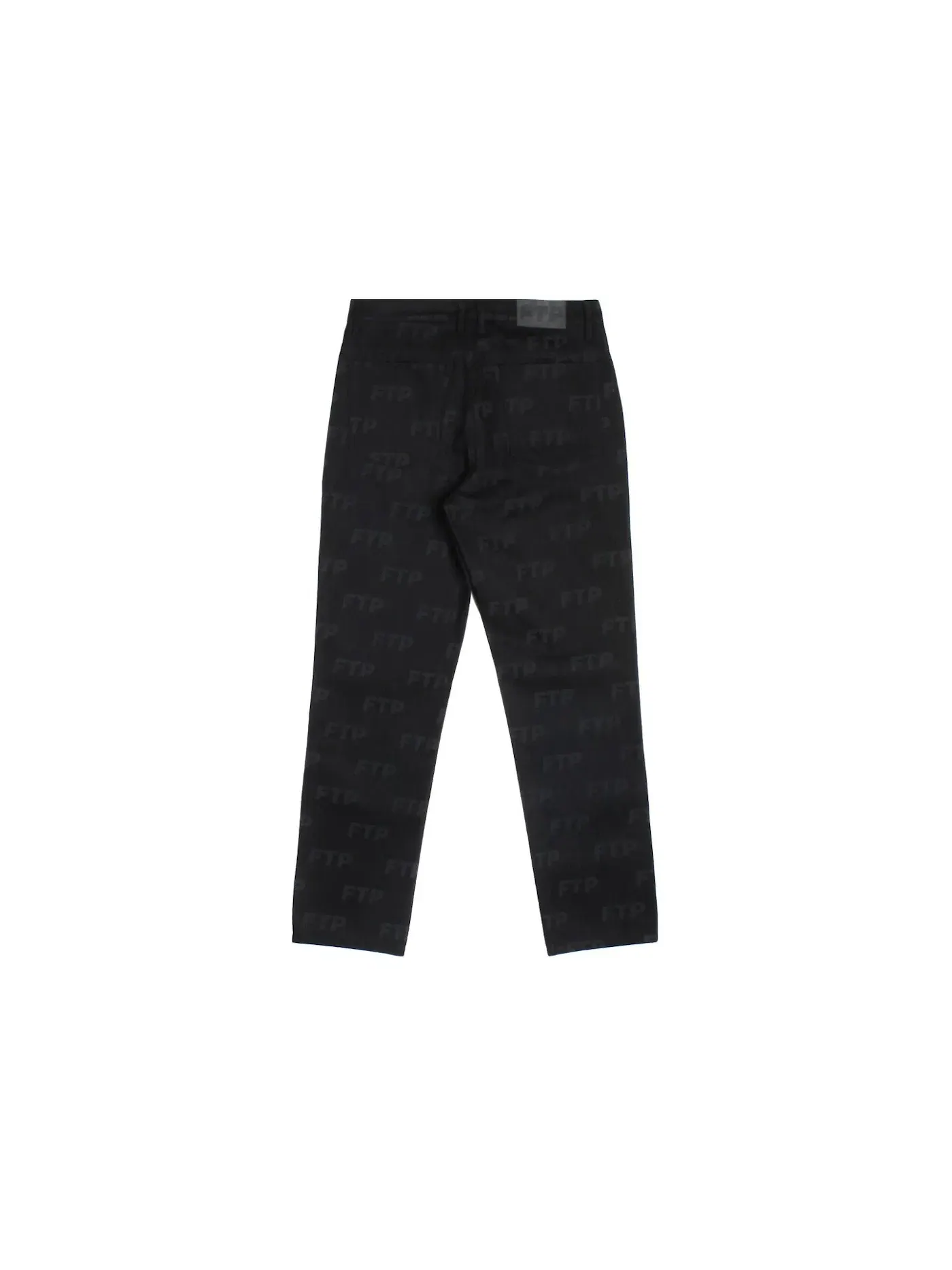 Мужские джинсы с длинным рукавом All Over Denim Pant FTP — изображение 2 из 2, черный