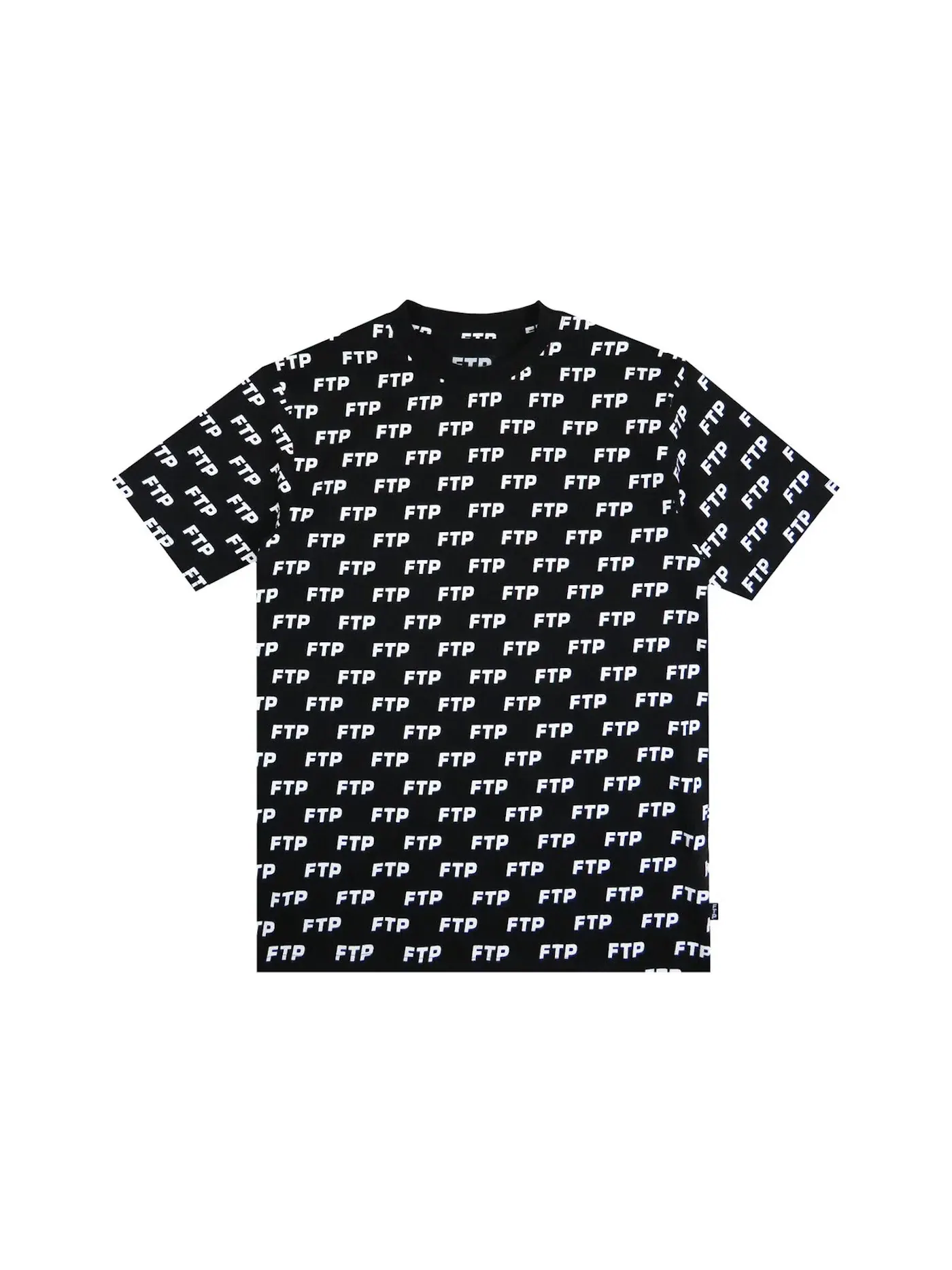 Мужская футболка с принтом FTP Tee — изображение 1 из 1, черный