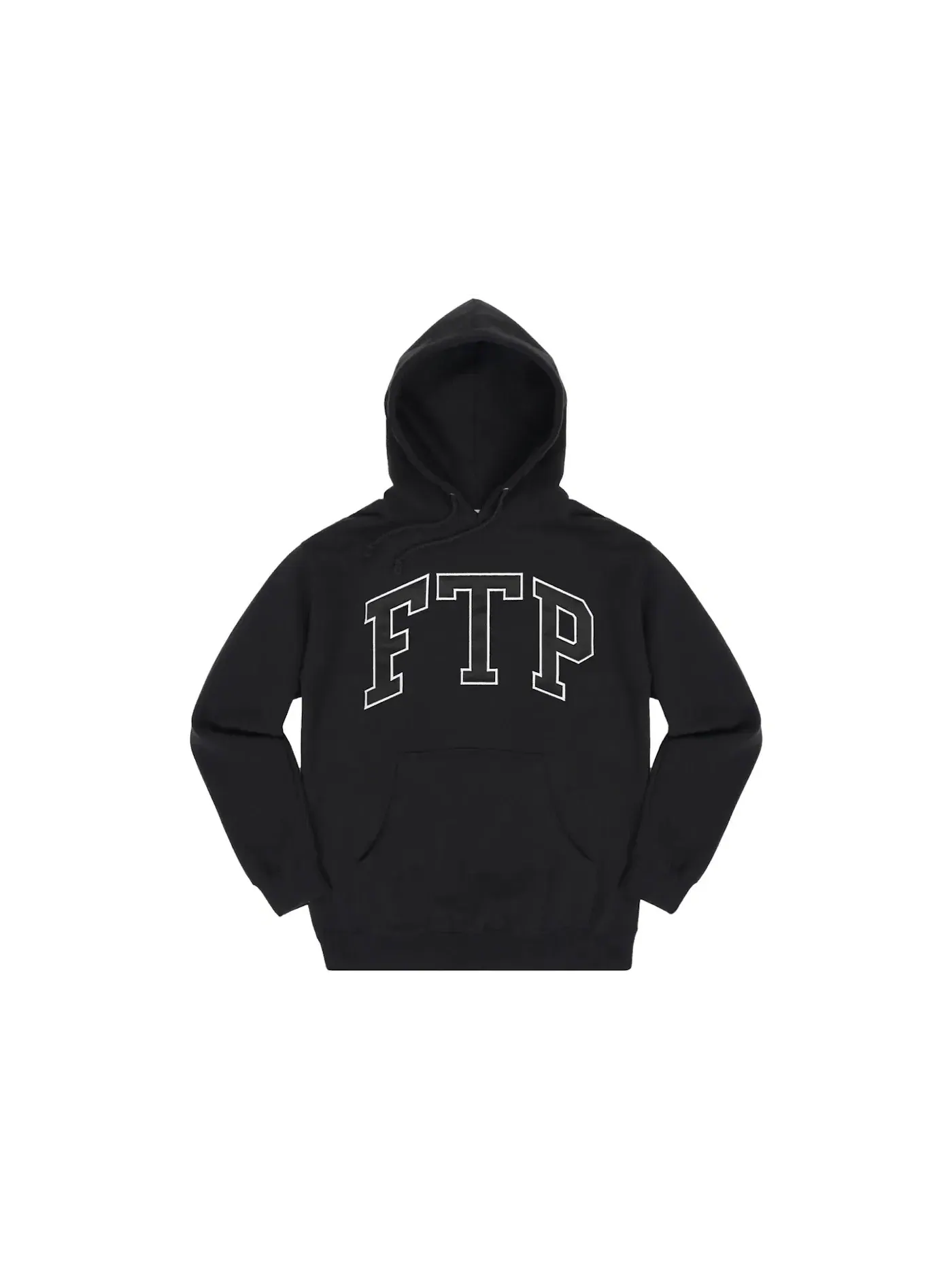 Мужской пуловер с принтом FTP Pullover — изображение 1 из 1, черный
