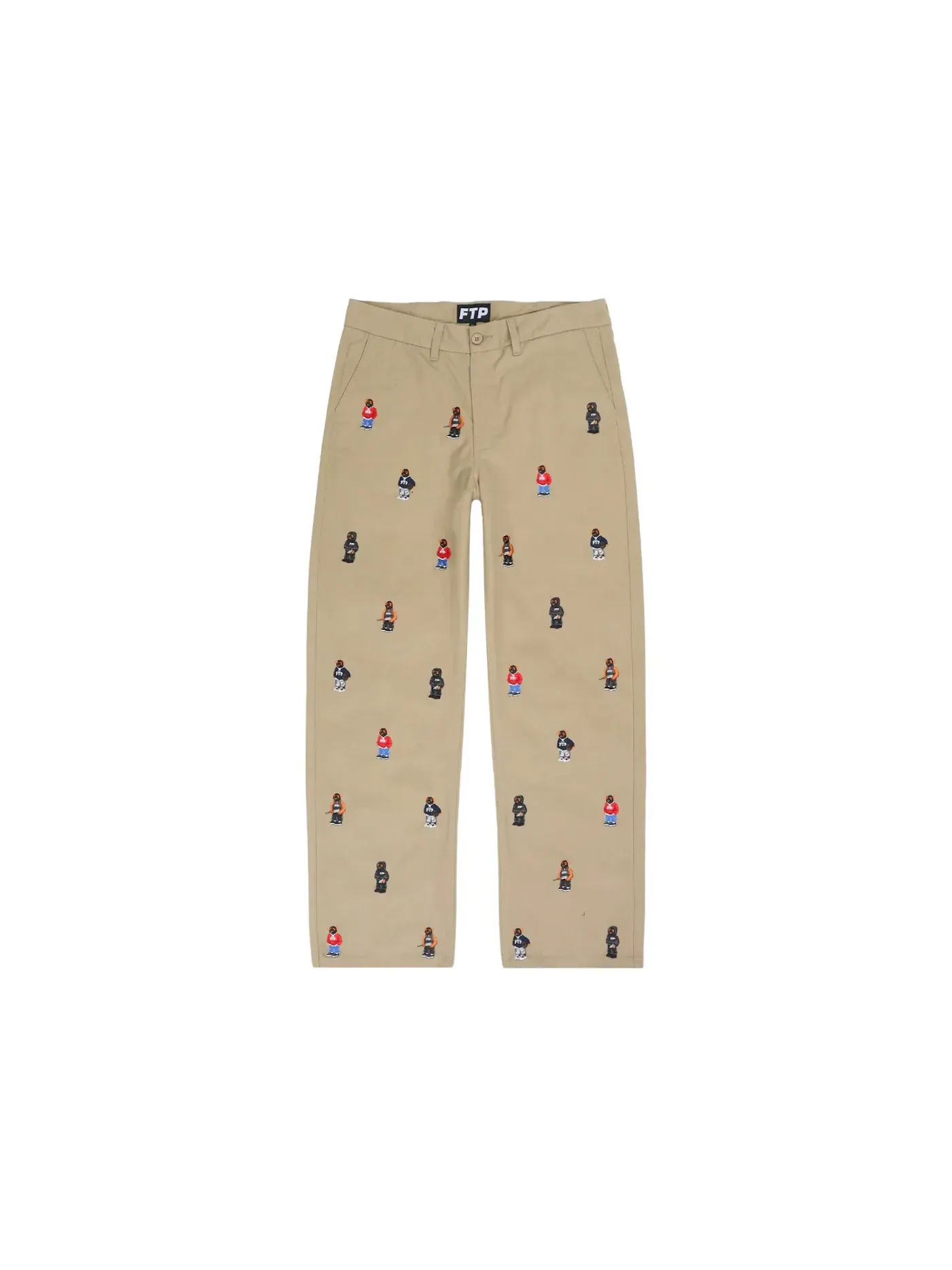 Мужские брюки-чинос FTP Bear Chino Pant — изображение 1 из 2, хаки