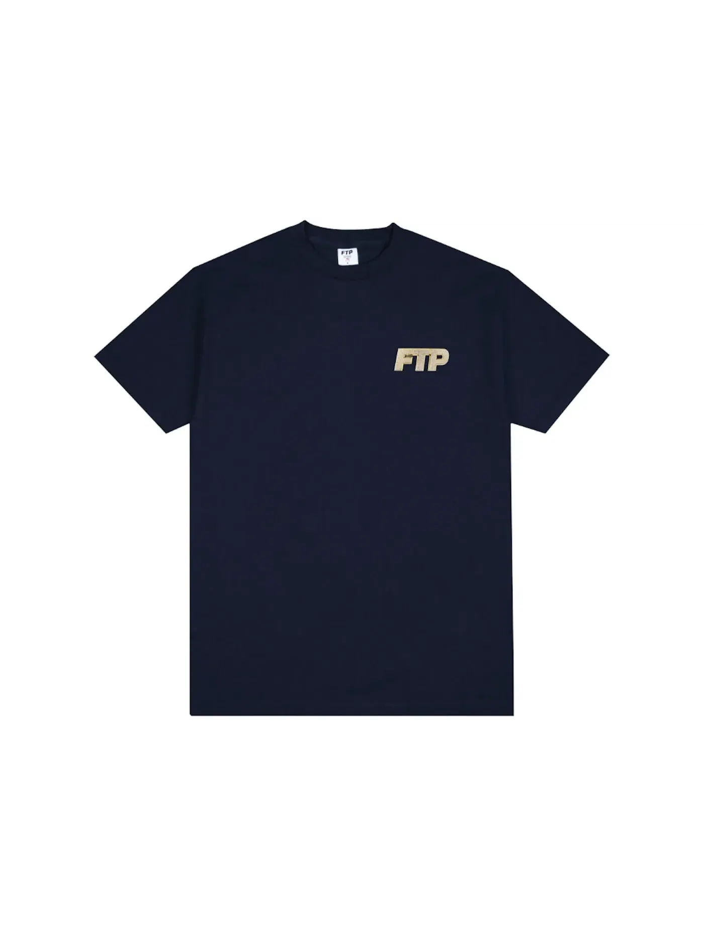Мужская футболка с принтом FTP Tee FTP — изображение 1 из 2, темно-синий