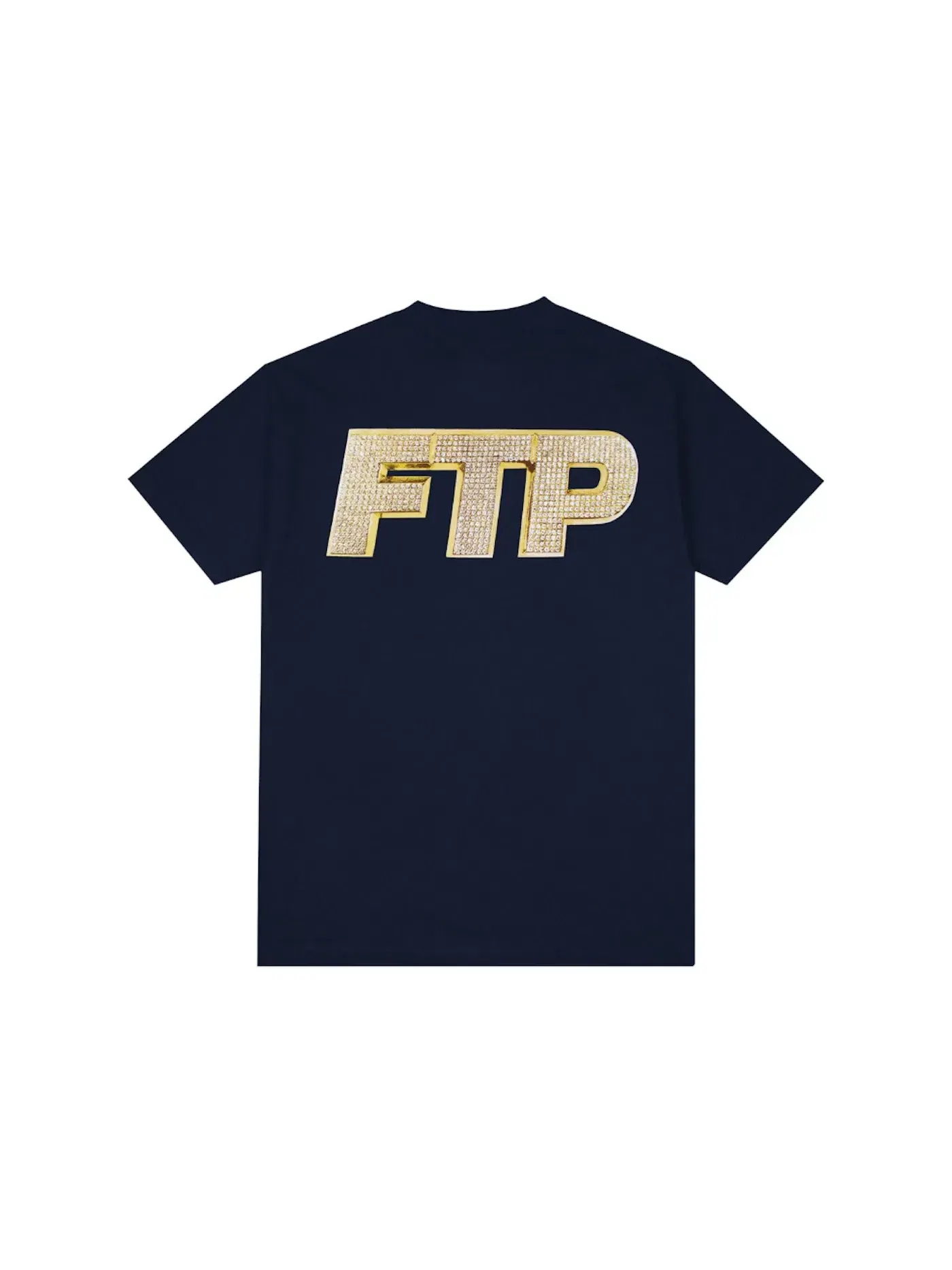 Мужская футболка с принтом FTP Tee FTP — изображение 2 из 2, темно-синий
