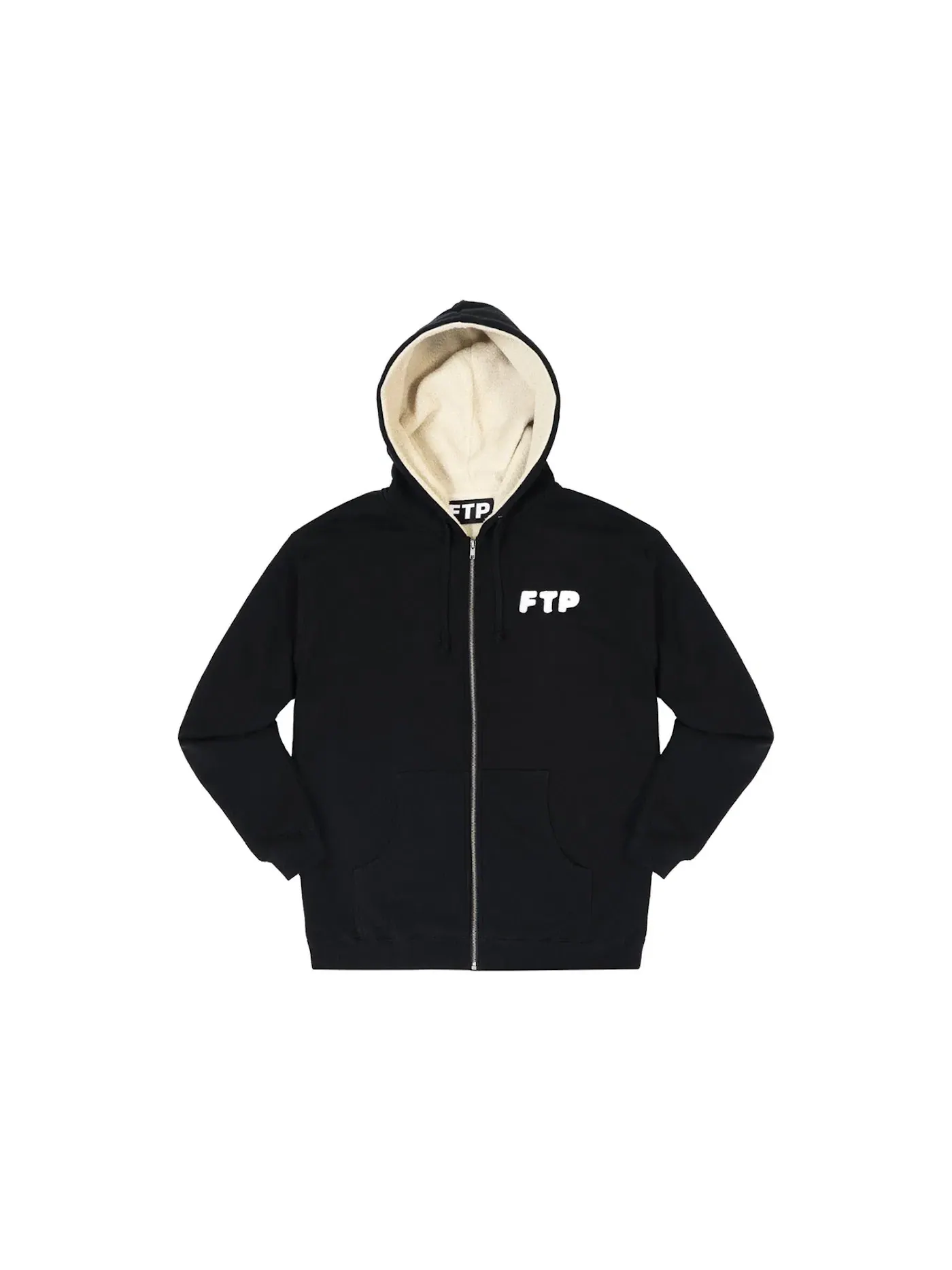 Мужская худи на молнии с принтом FTP, Hoodie