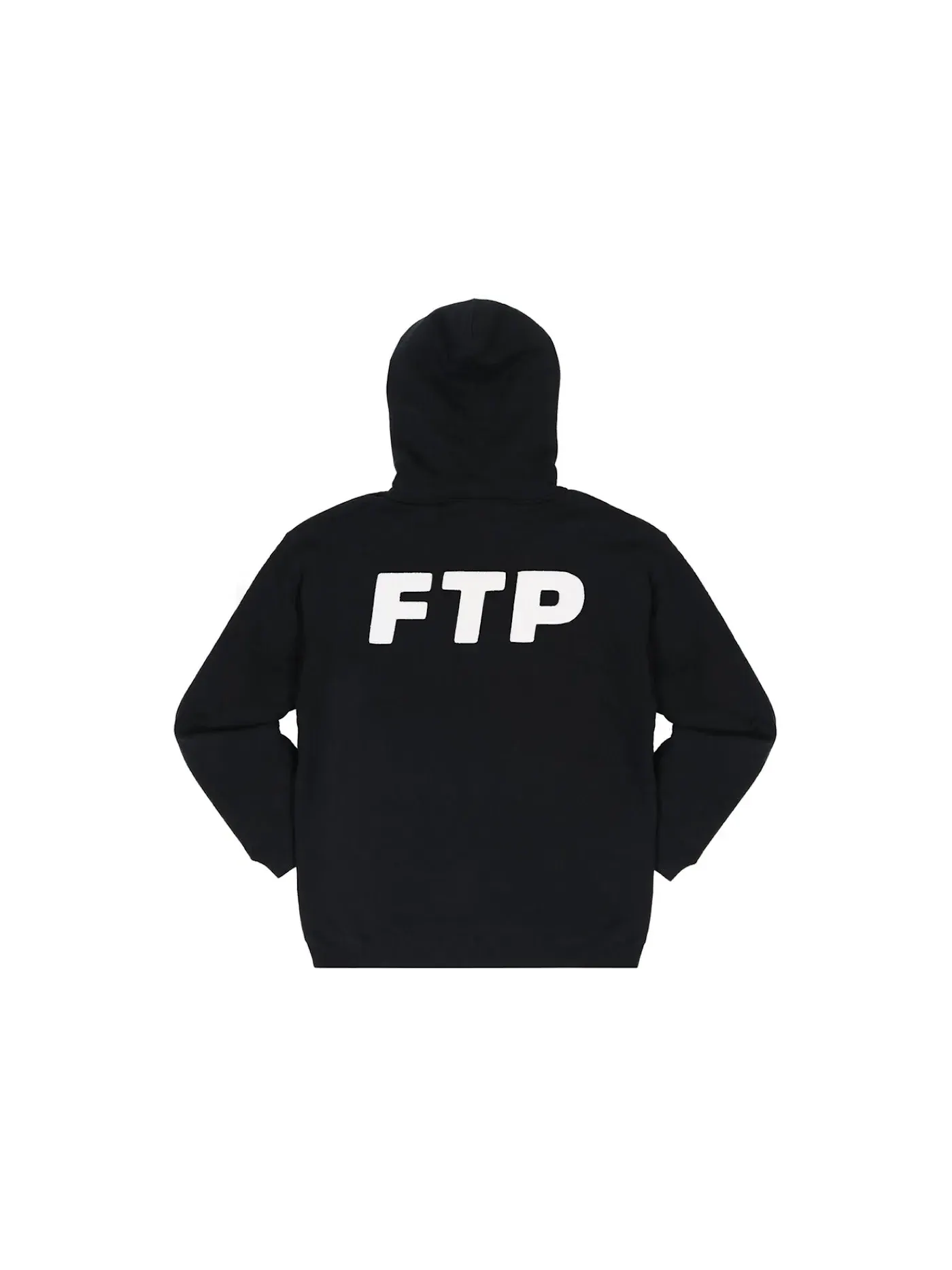 Мужская худи на молнии с принтом FTP, Hoodie — изображение 2 из 2