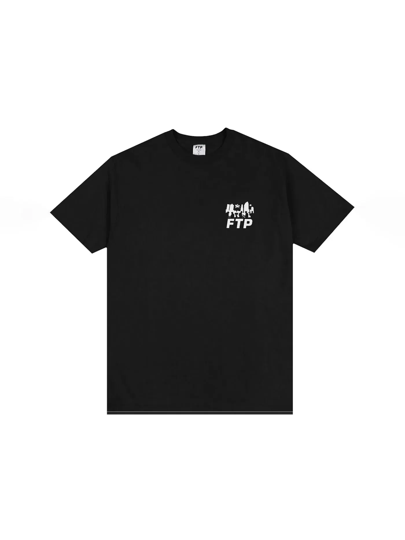 Мужская футболка с принтом FTP Community Tee — изображение 1 из 2, черный