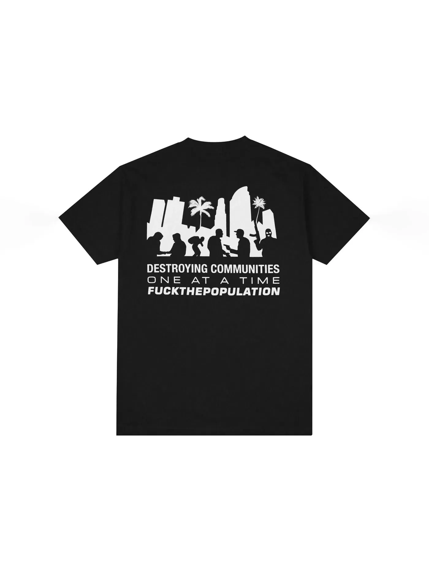Мужская футболка с принтом FTP Community Tee — изображение 2 из 2, черный