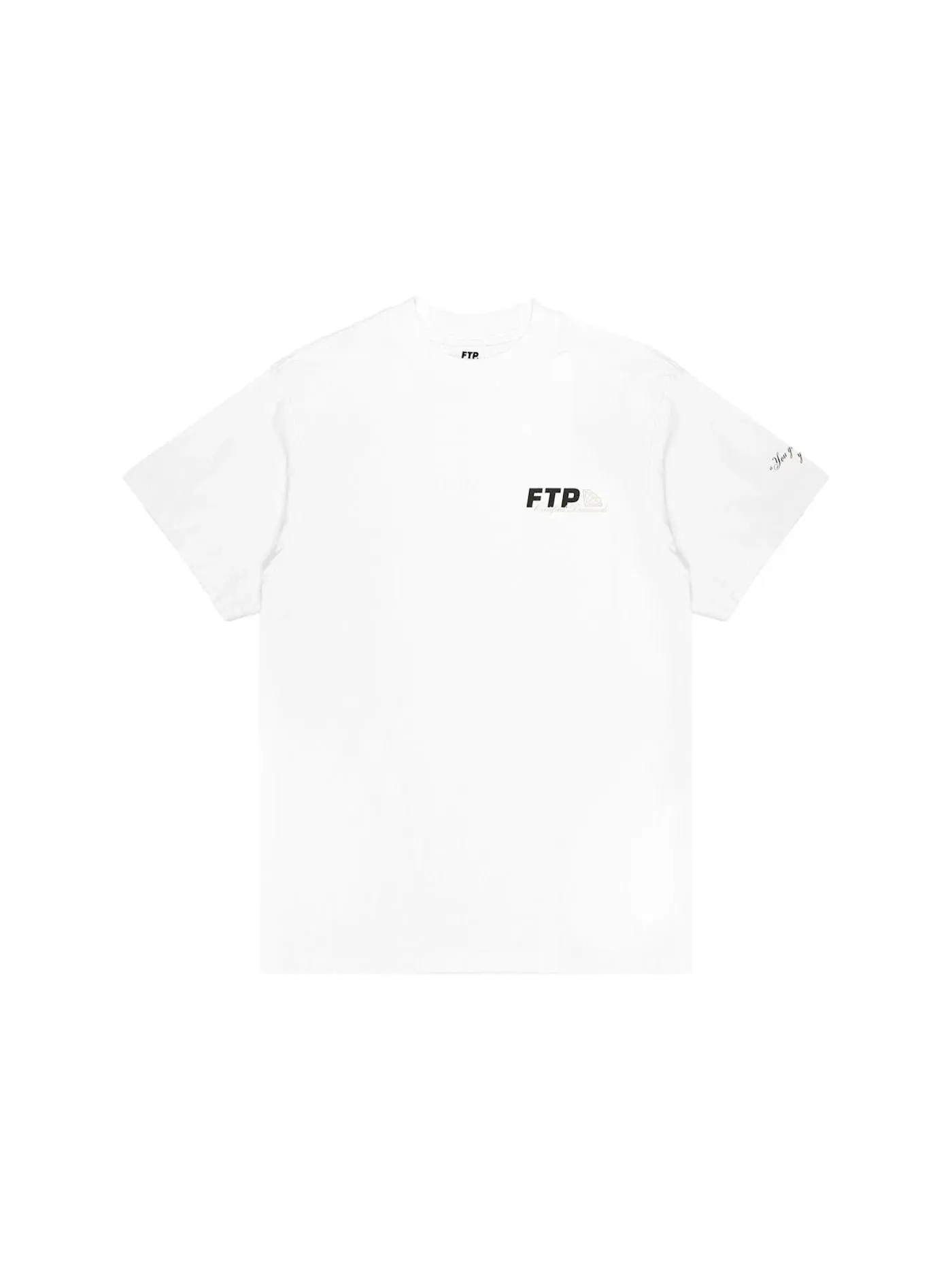 Мужская футболка с принтом Diamond Dealer FTP — изображение 1 из 2, белый