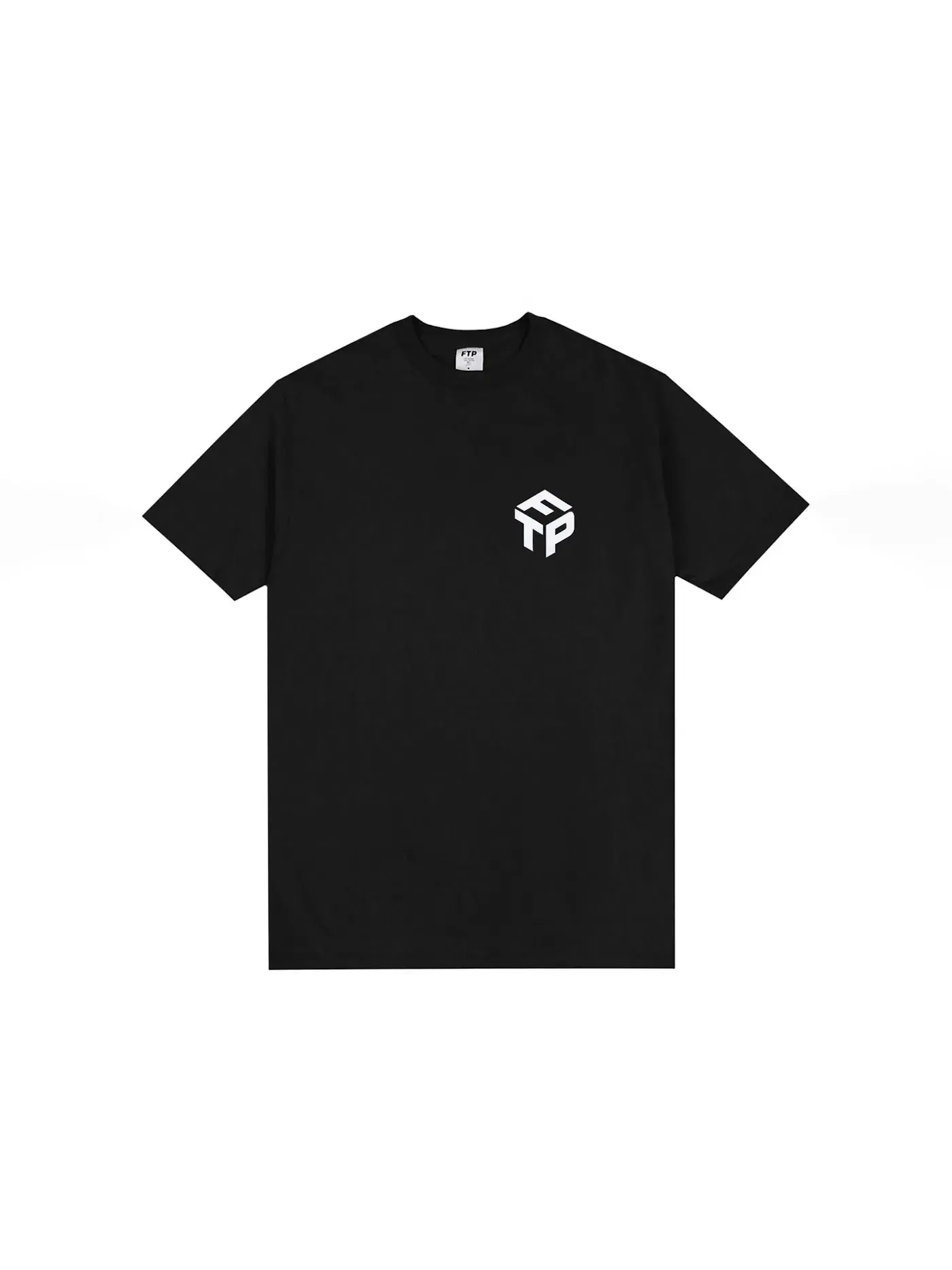 Мужская футболка с принтом FTP Tee — изображение 1 из 2, черный