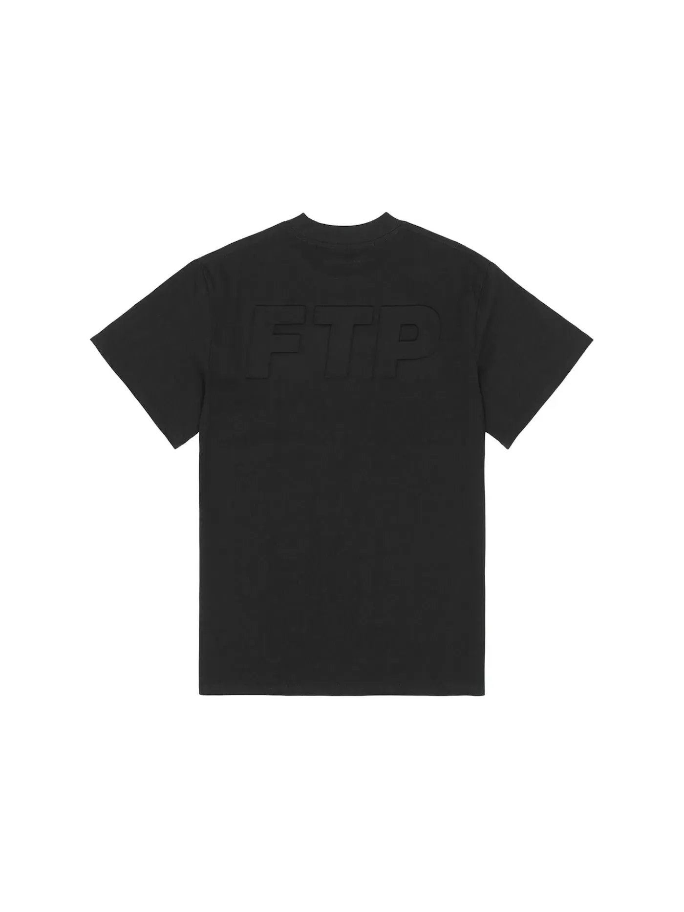 Мужская футболка с принтом Tee FTP — изображение 2 из 2, черный