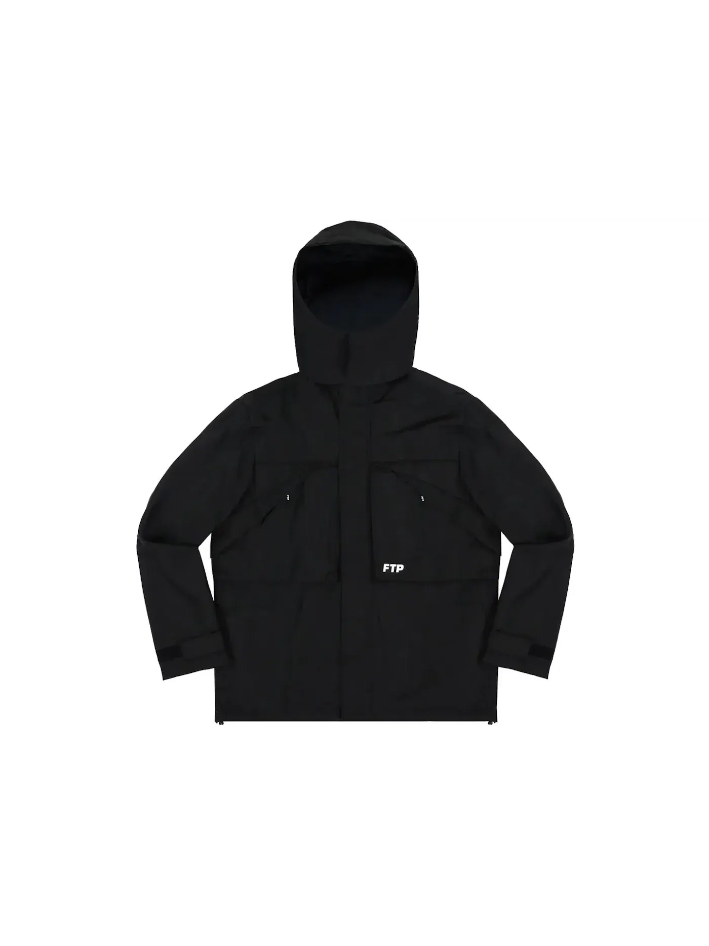 Мужская куртка-парка с капюшоном FTP Jacket — изображение 1 из 2, черный