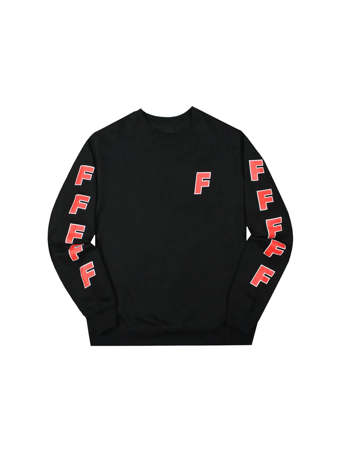Мужской свитшот Crewneck FTP — изображение 1 из 2, черный