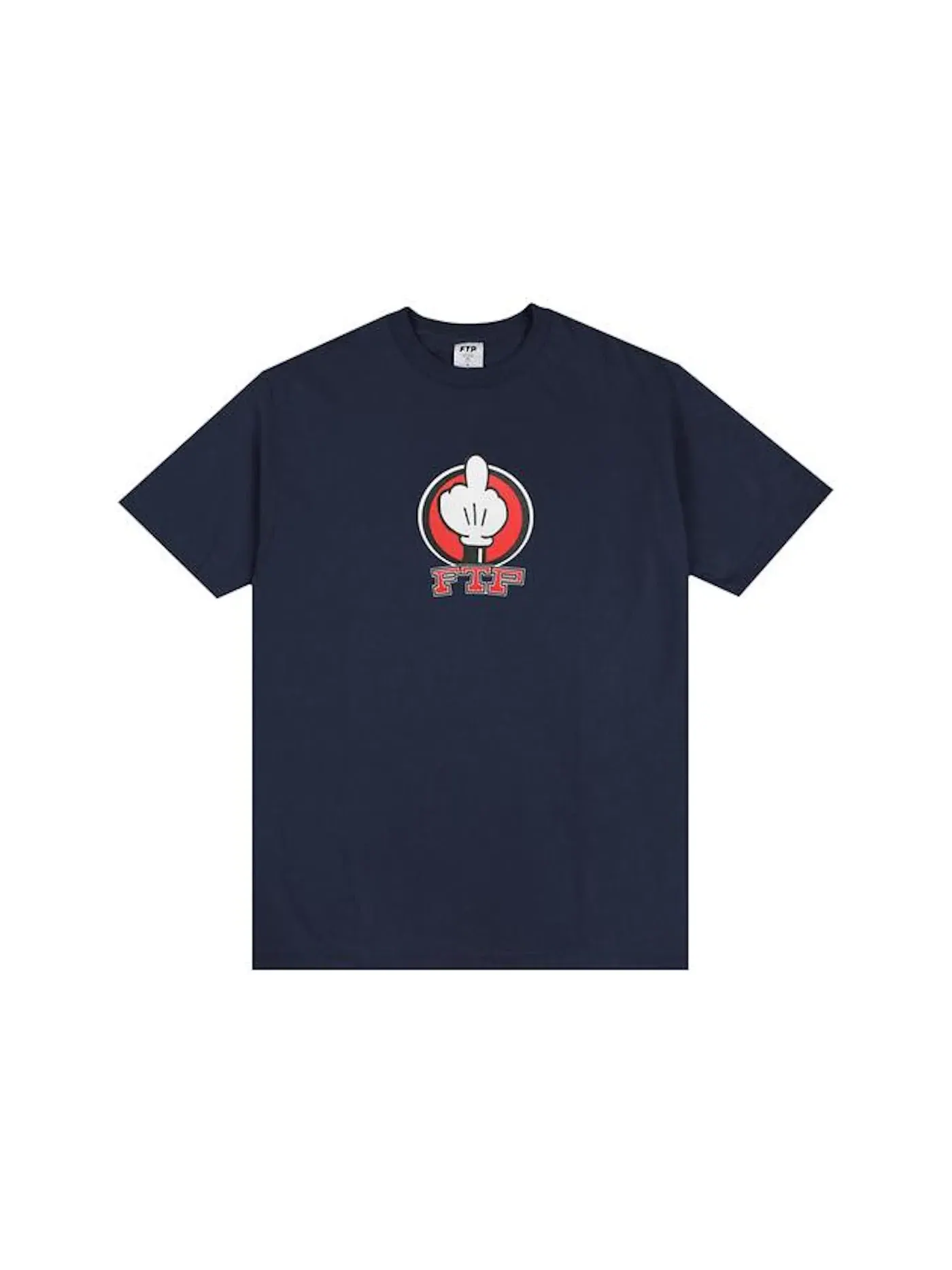 Мужская футболка с принтом FTP Tee — изображение 1 из 1, темно-синий