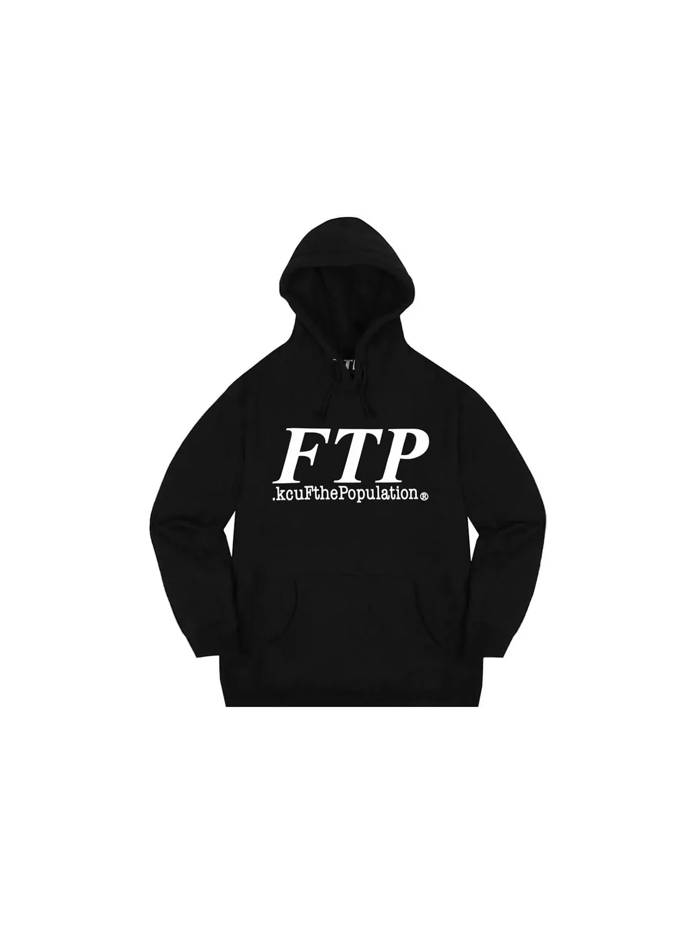 Мужской пуловер с принтом FTP Pullover — изображение 1 из 1, черный