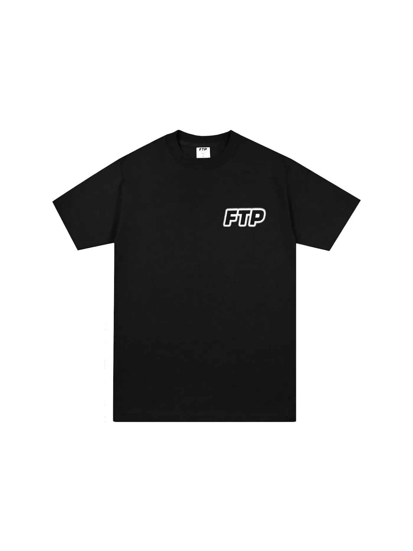 Мужская футболка с принтом FTP Tee — изображение 2 из 2, черный
