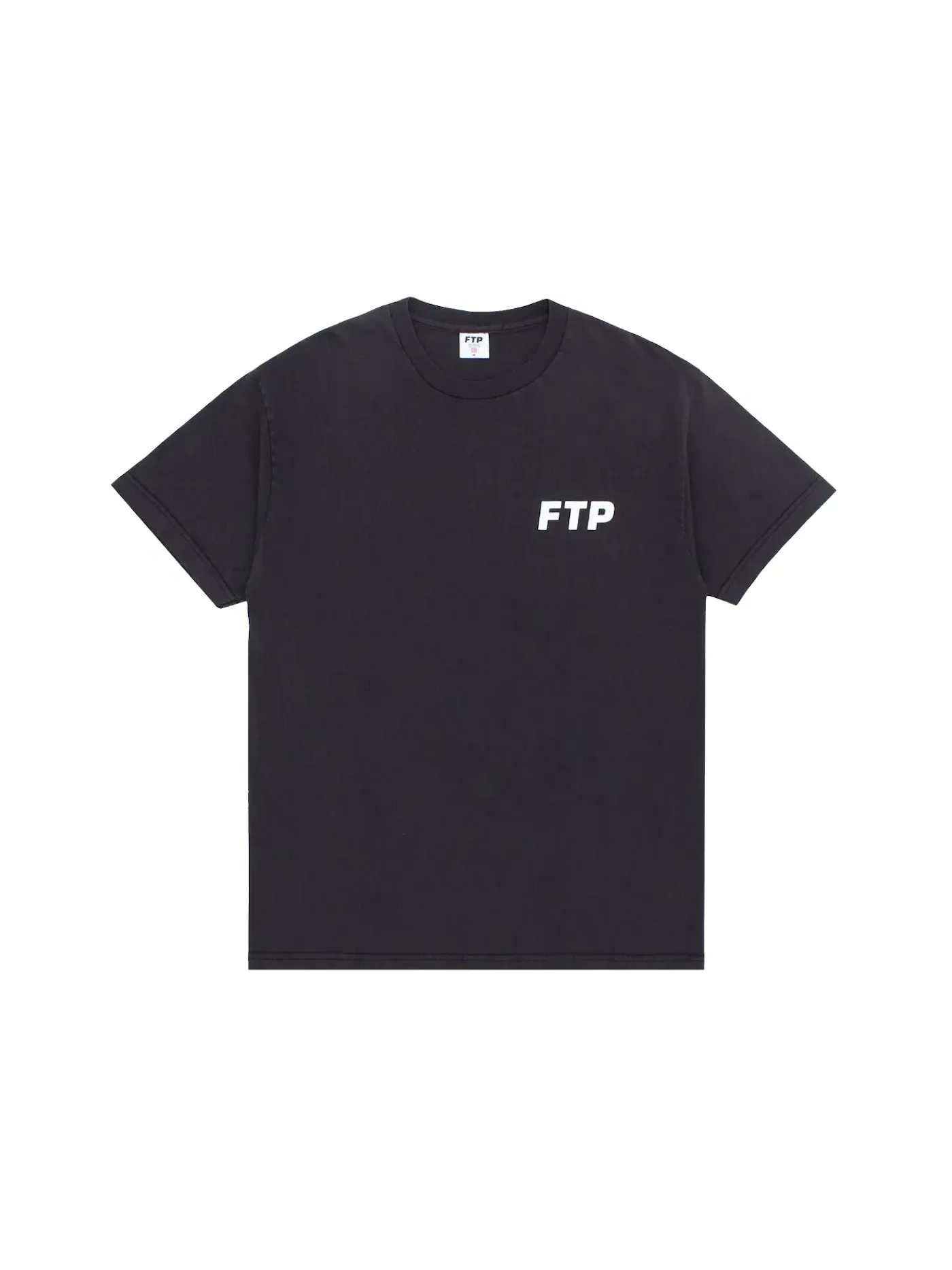 Мужская футболка с принтом FTP Tee — изображение 1 из 2, черный