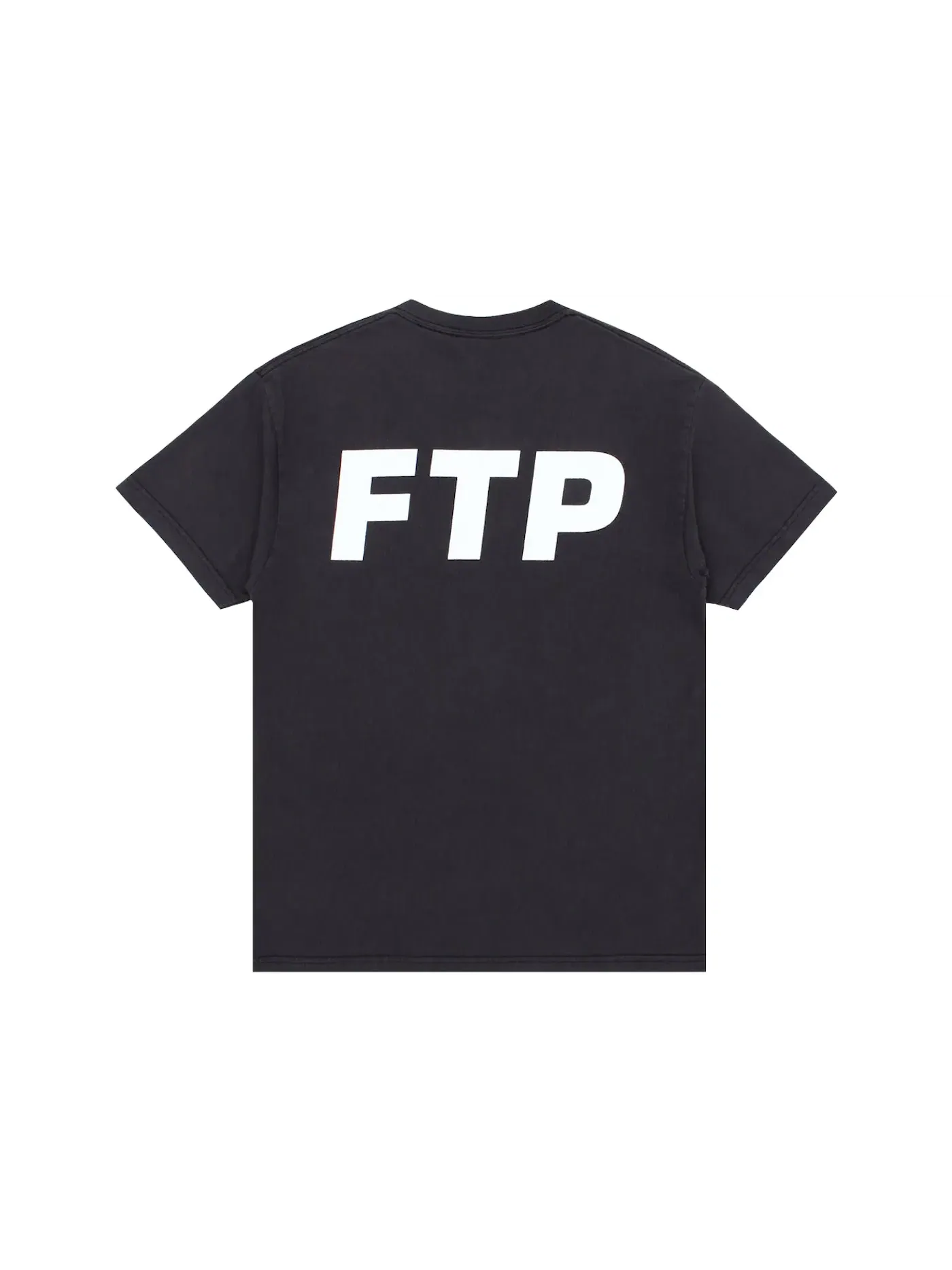 Мужская футболка с принтом FTP Tee — изображение 2 из 2, черный