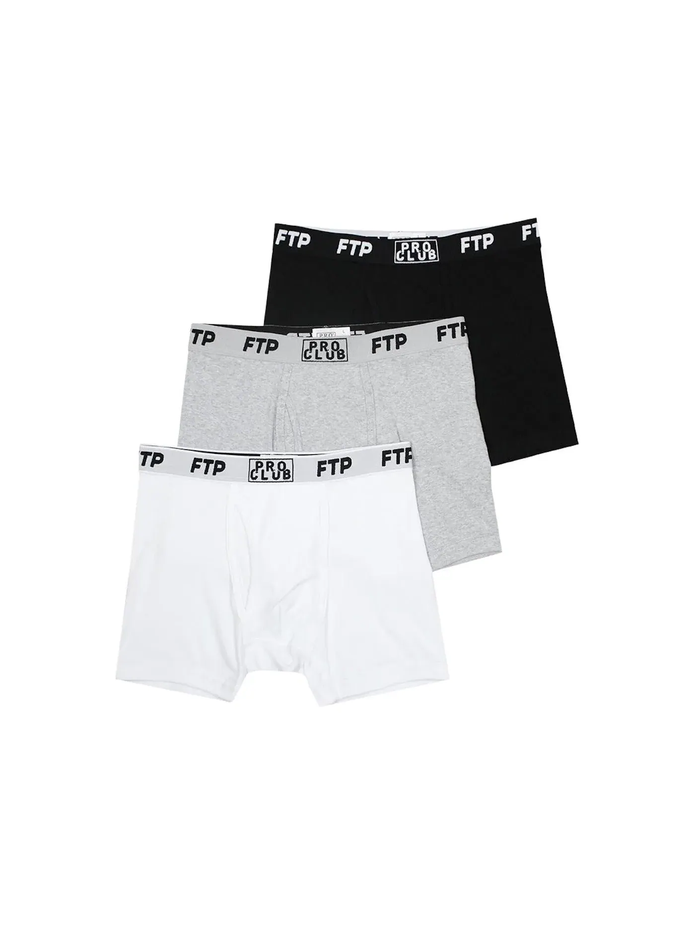 Мужские трусы-боксеры с классическим кроем Briefs (3 Pack) FTP — изображение 1 из 1, мульти