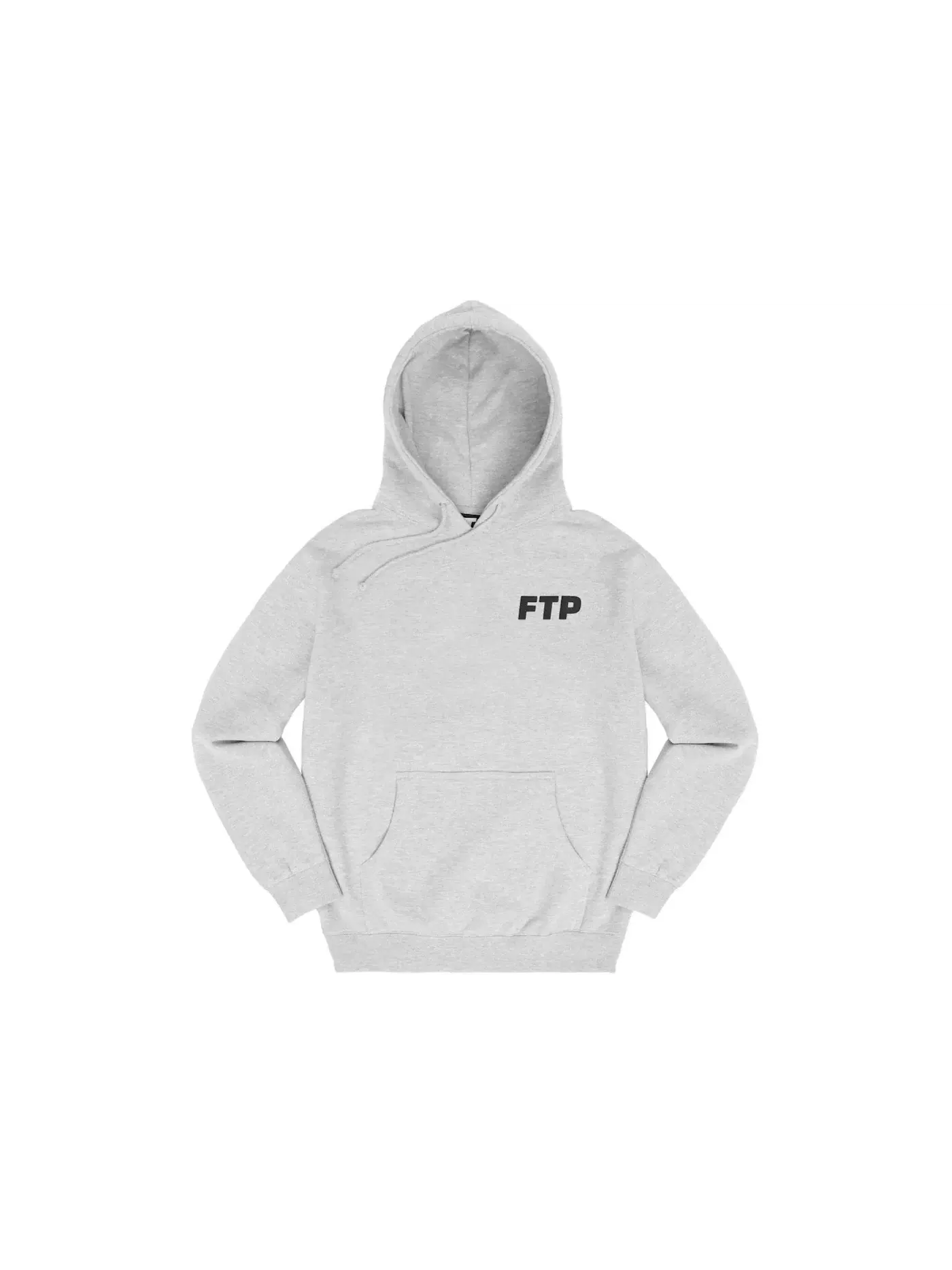 Мужской пуловер с принтом FTP Pullover — изображение 2 из 2, серый