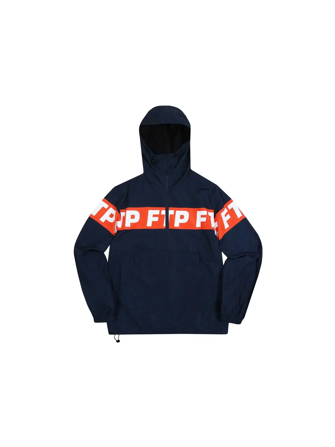 Мужская ветровка с капюшоном FTP Anorak — изображение 1 из 1, темно-синий